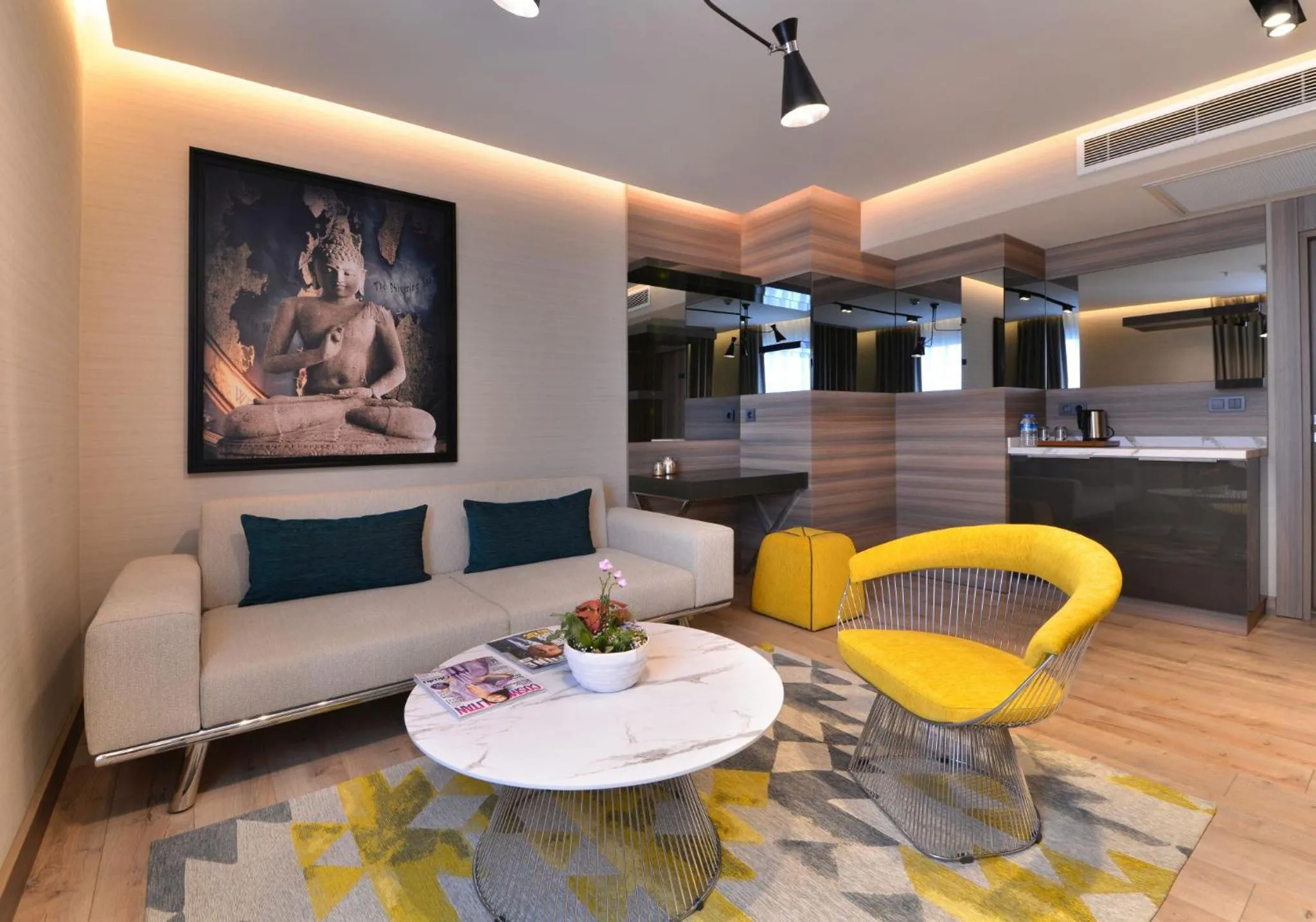 Living room in Nish Palace Exlusive Suites