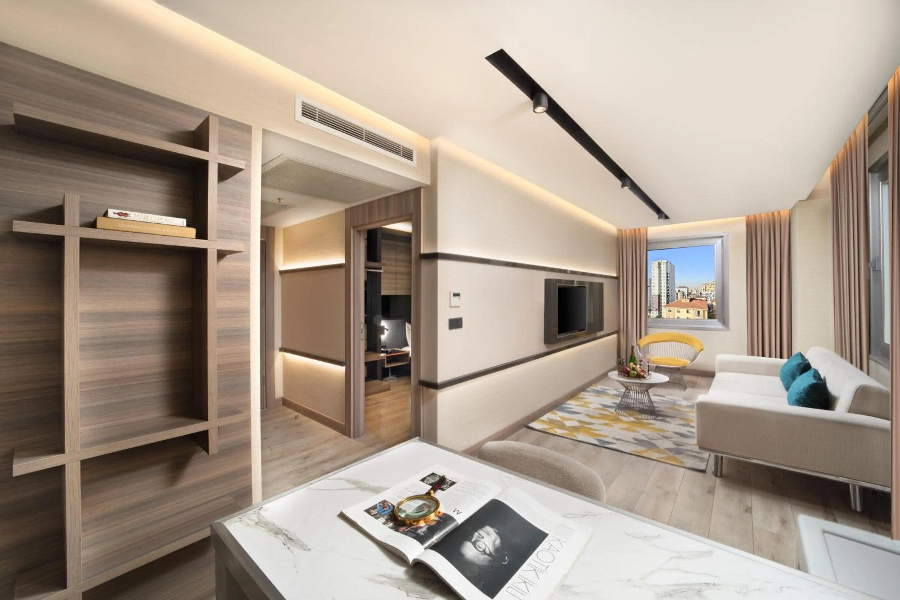 Living room in Nish Palace Exlusive Suites