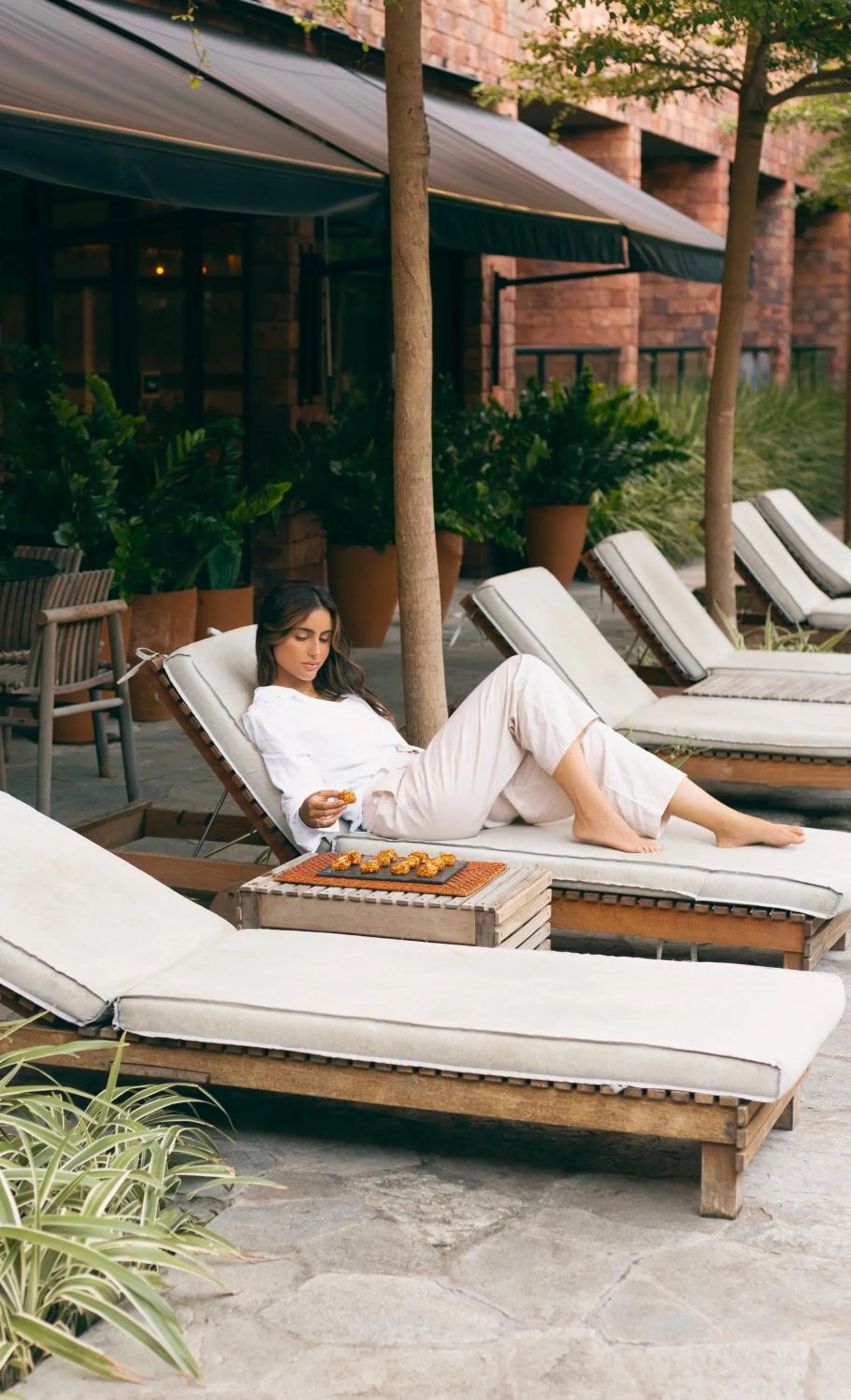 Seating area in Pauli Boutique Hotel