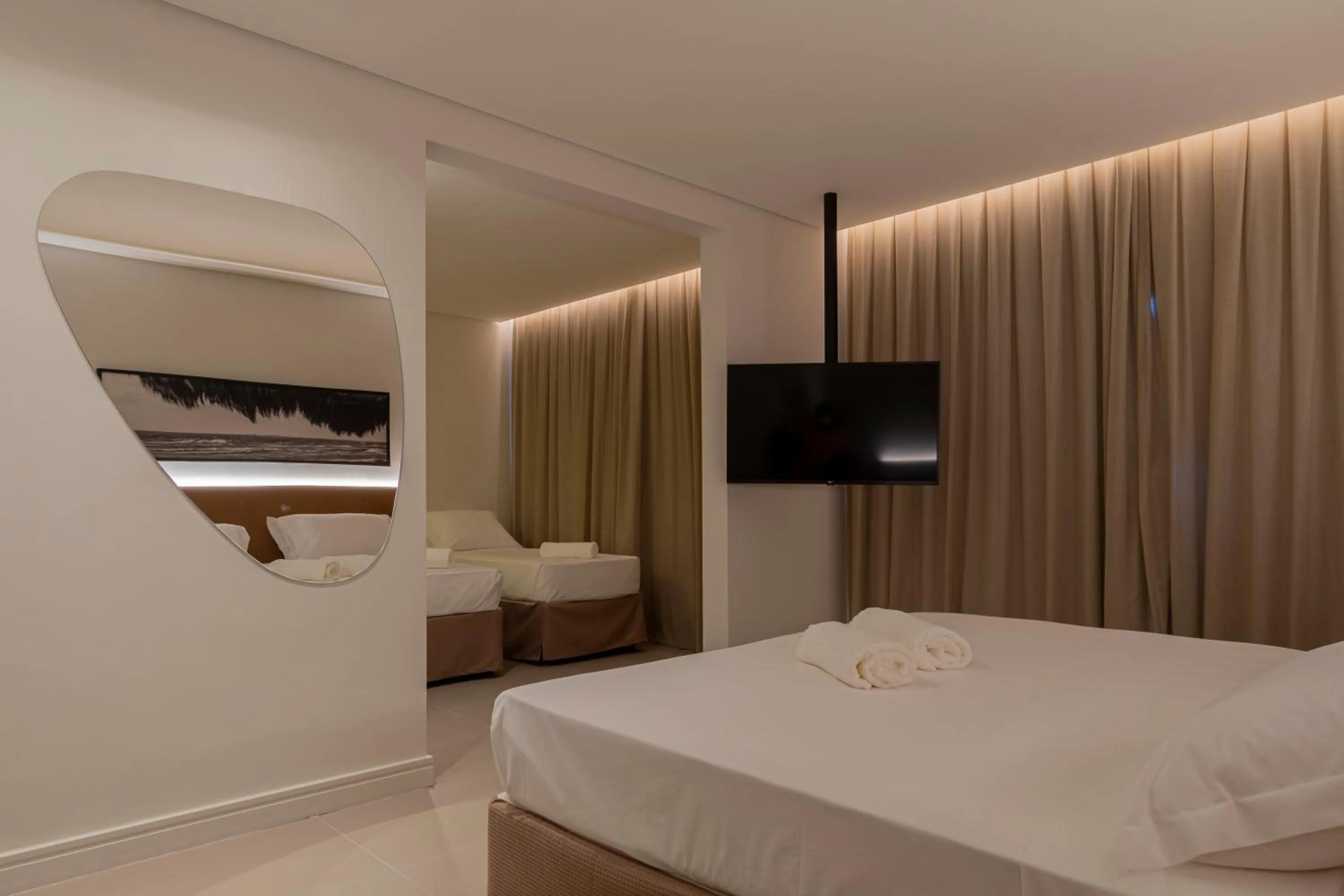 Bed in Pauli Boutique Hotel