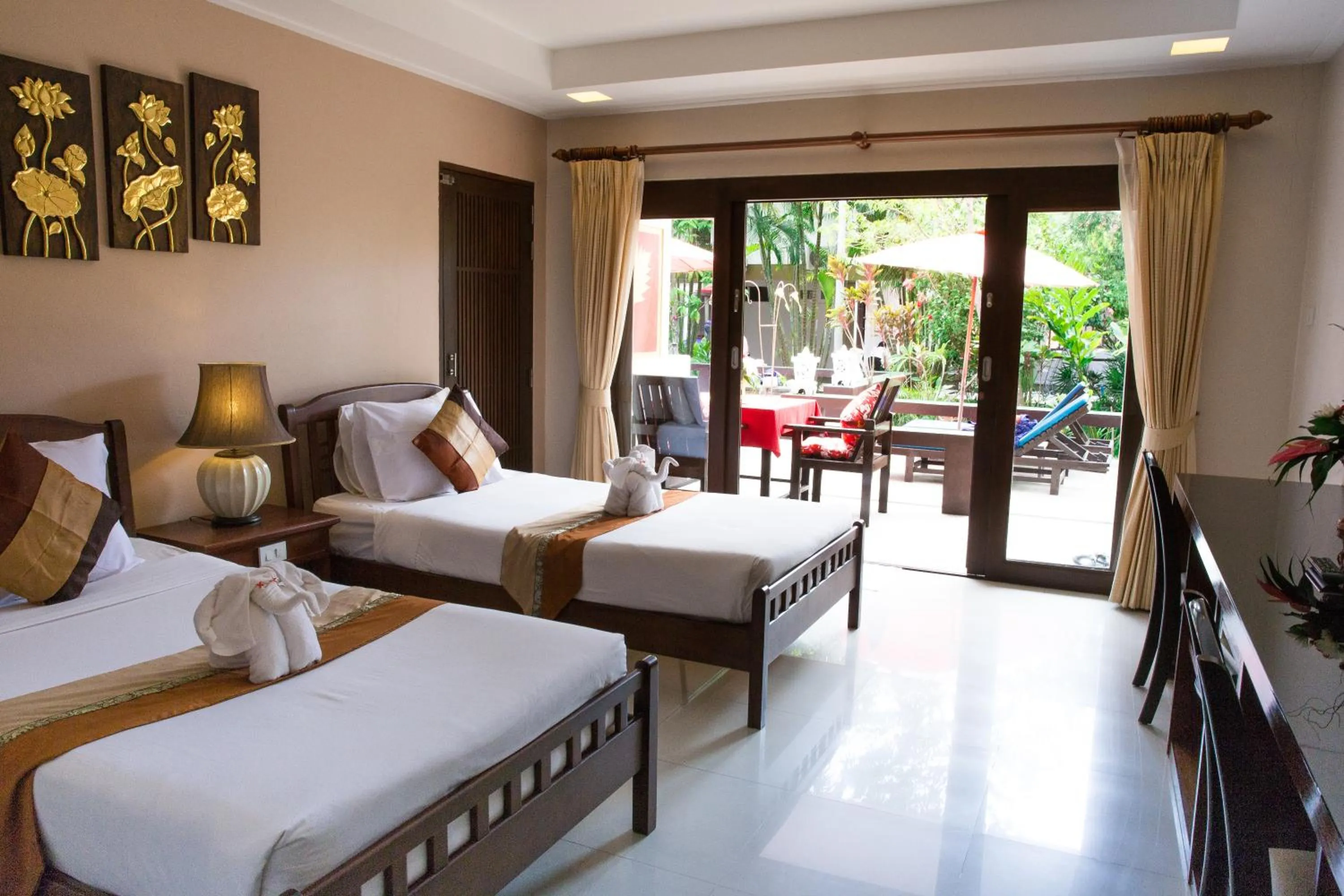 Bed in The Florist Resort