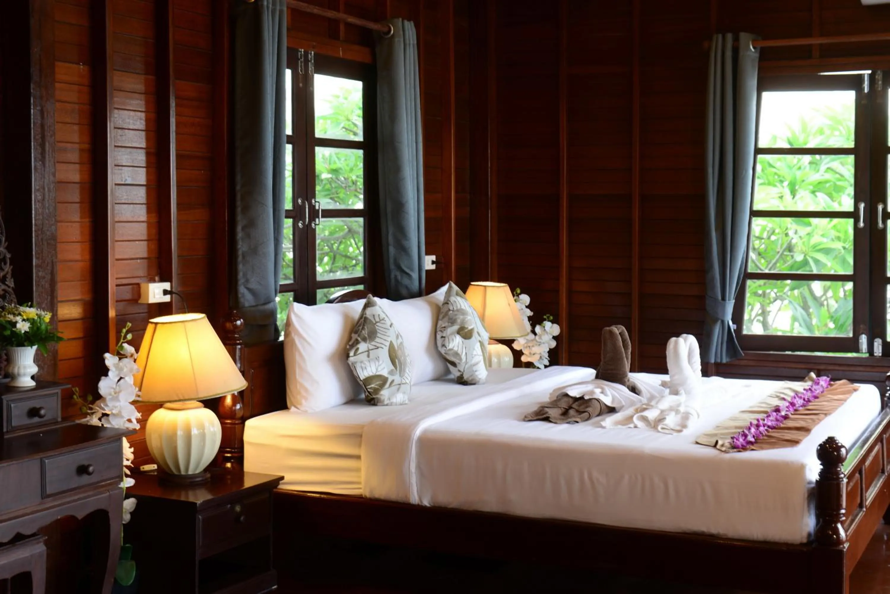 Bed in The Florist Resort