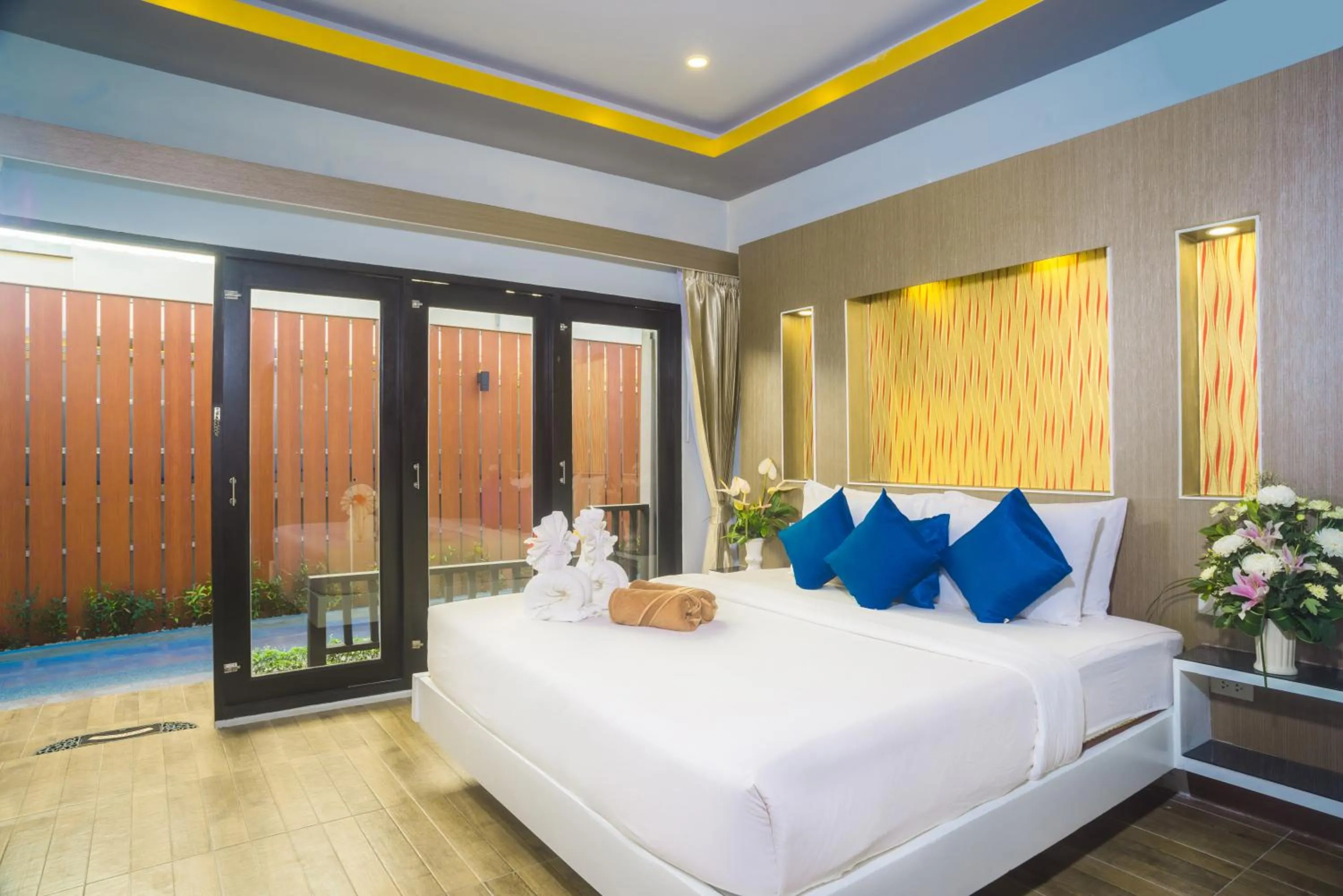 Bed in The Florist Resort