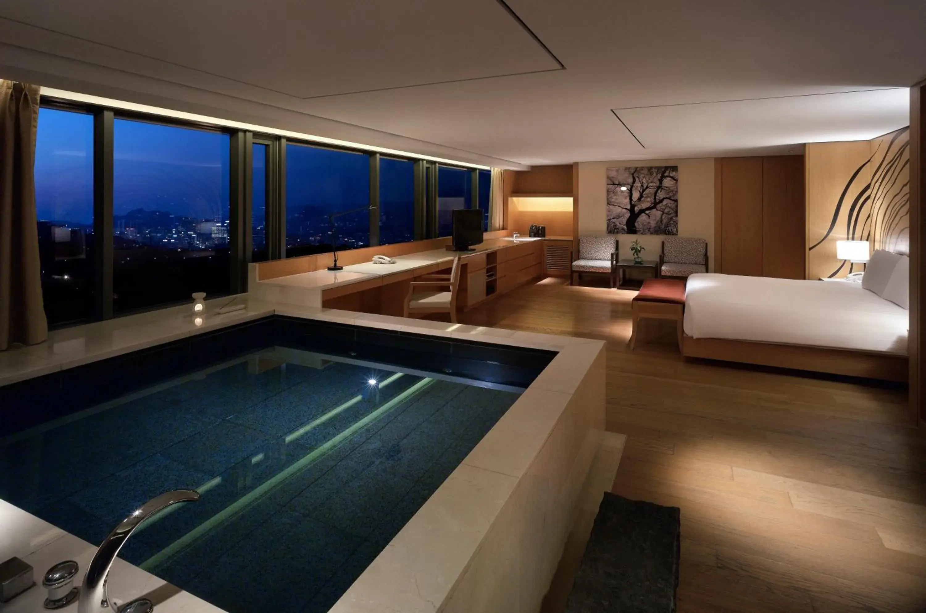 Premier Pool Namsan View in Banyan Tree Club & Spa Seoul Premier Pool Namsan View in Banyan Tree Club & Spa Seoul