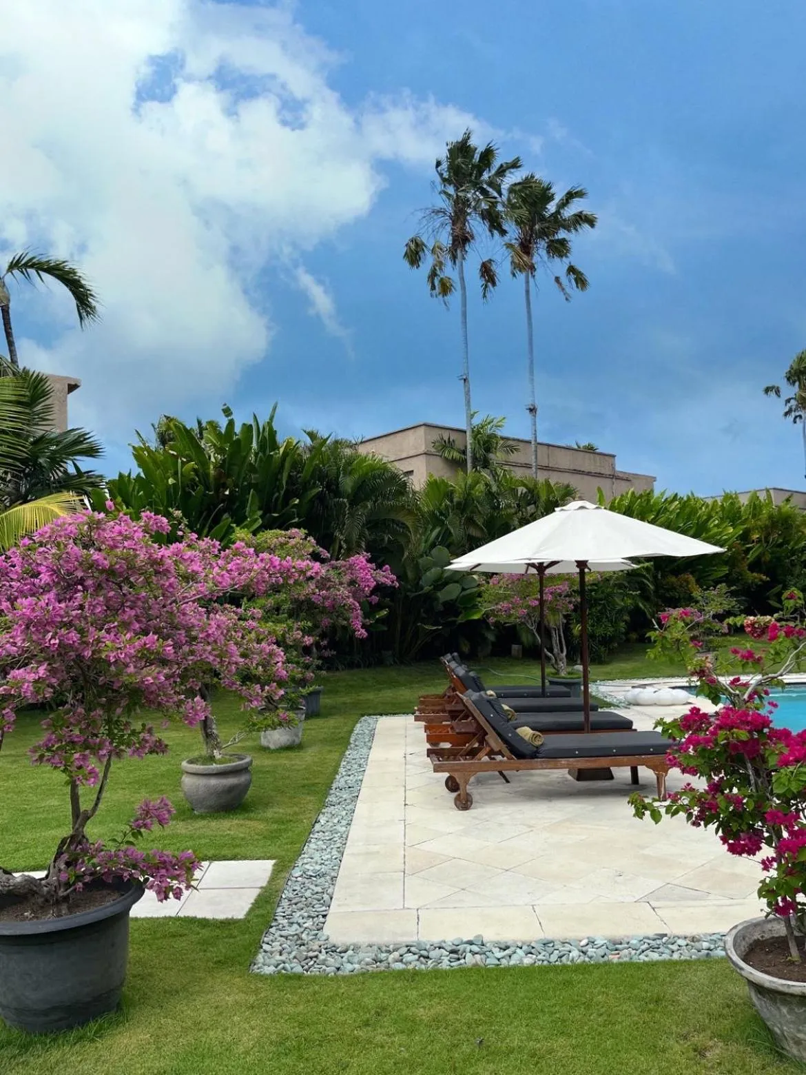 Garden view in Sienna Villas Seminyak