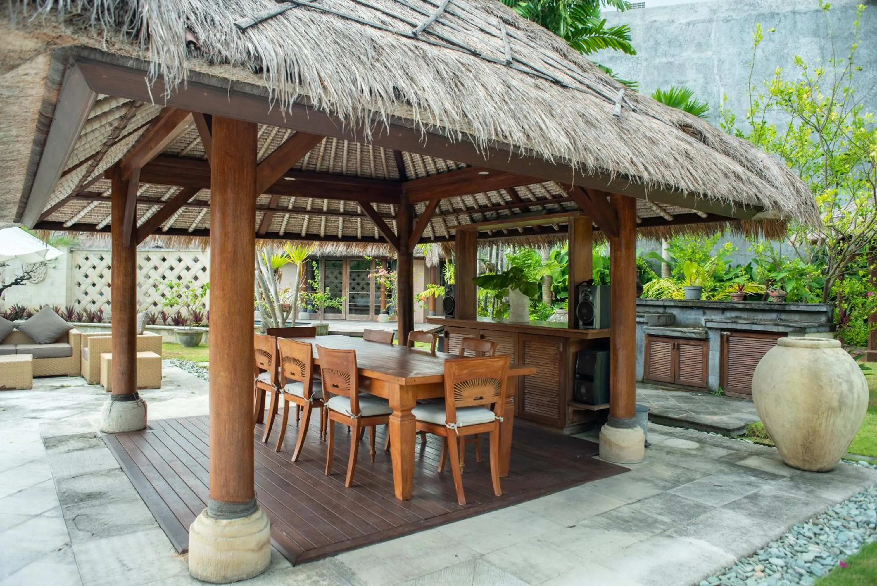 Seating area in Sienna Villas Seminyak