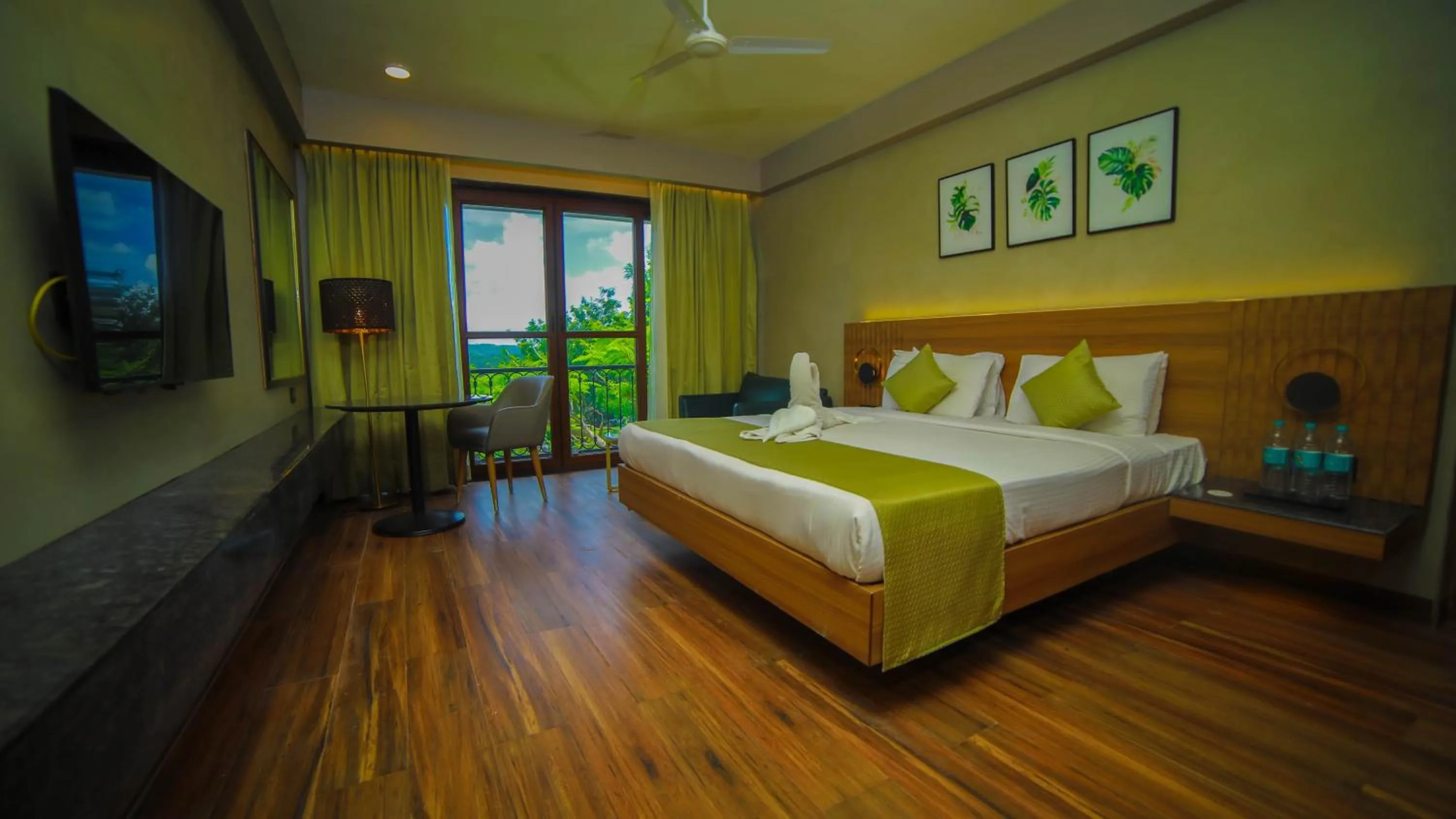 Bed in Grand Palace Hotel & Spa