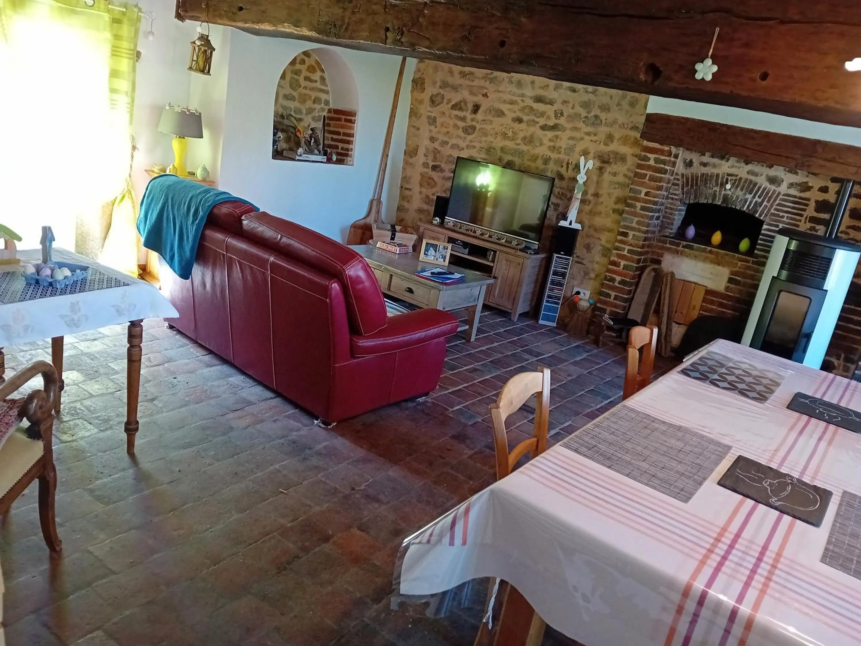 Living room in La Treille