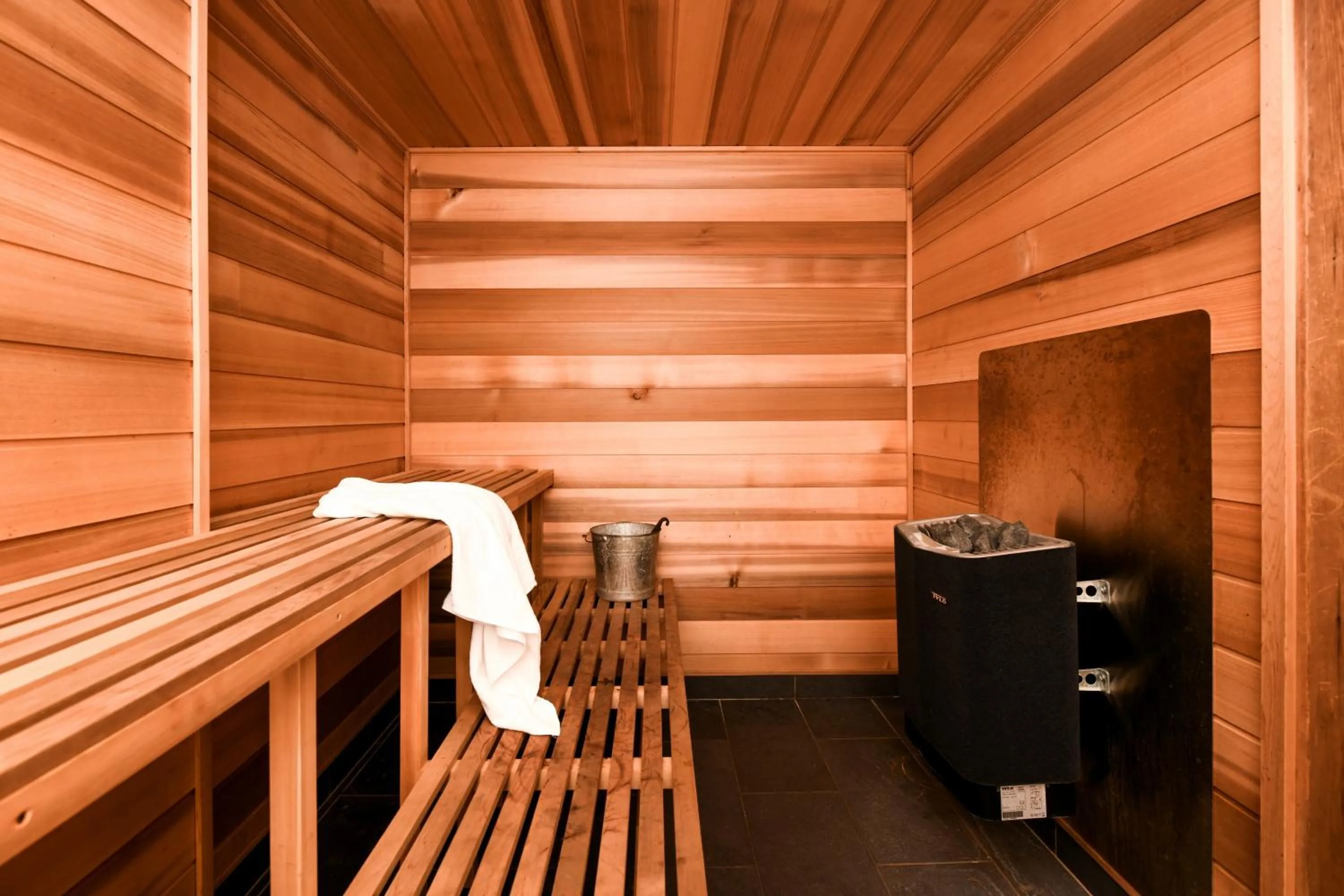 Sauna in Powerhouse Hotel Tamworth by Rydges