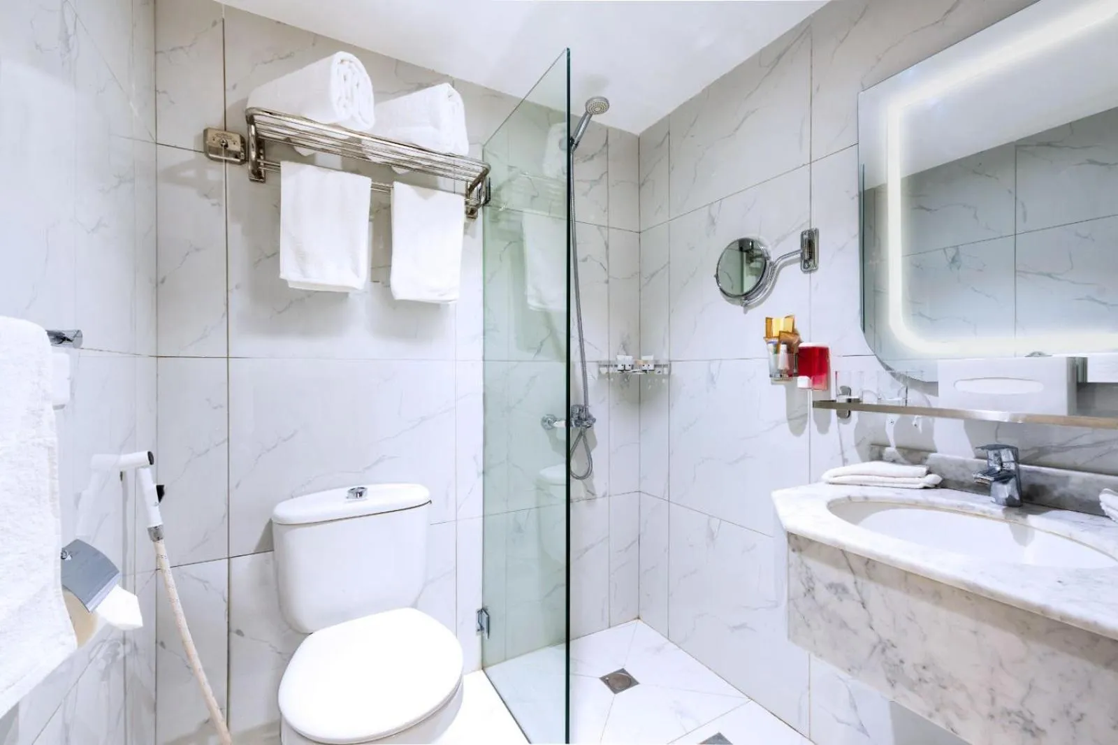 Toilet in Palestine Hotel Makkah