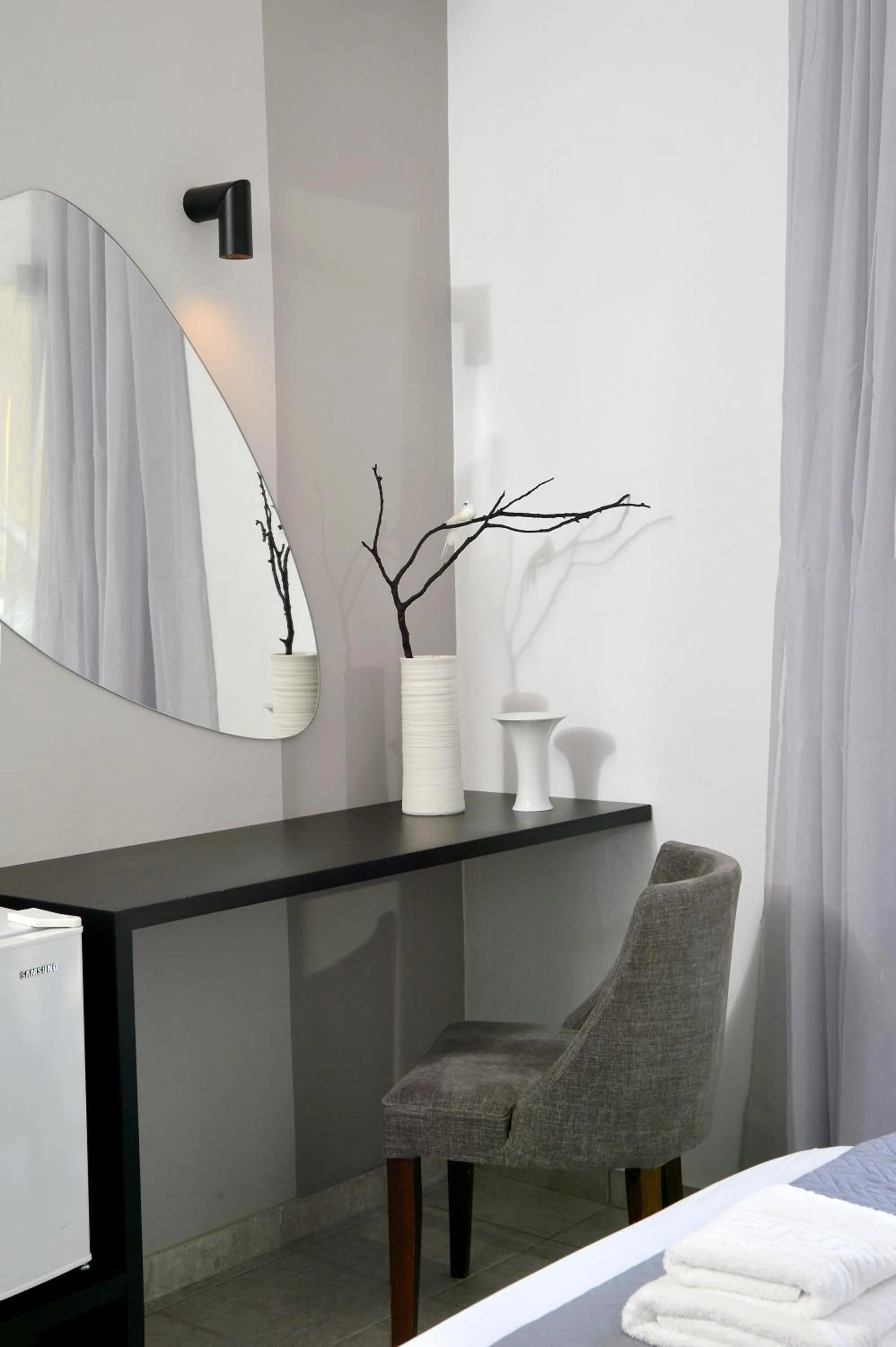 Decorative detail, Bed in Hotel Kalloni