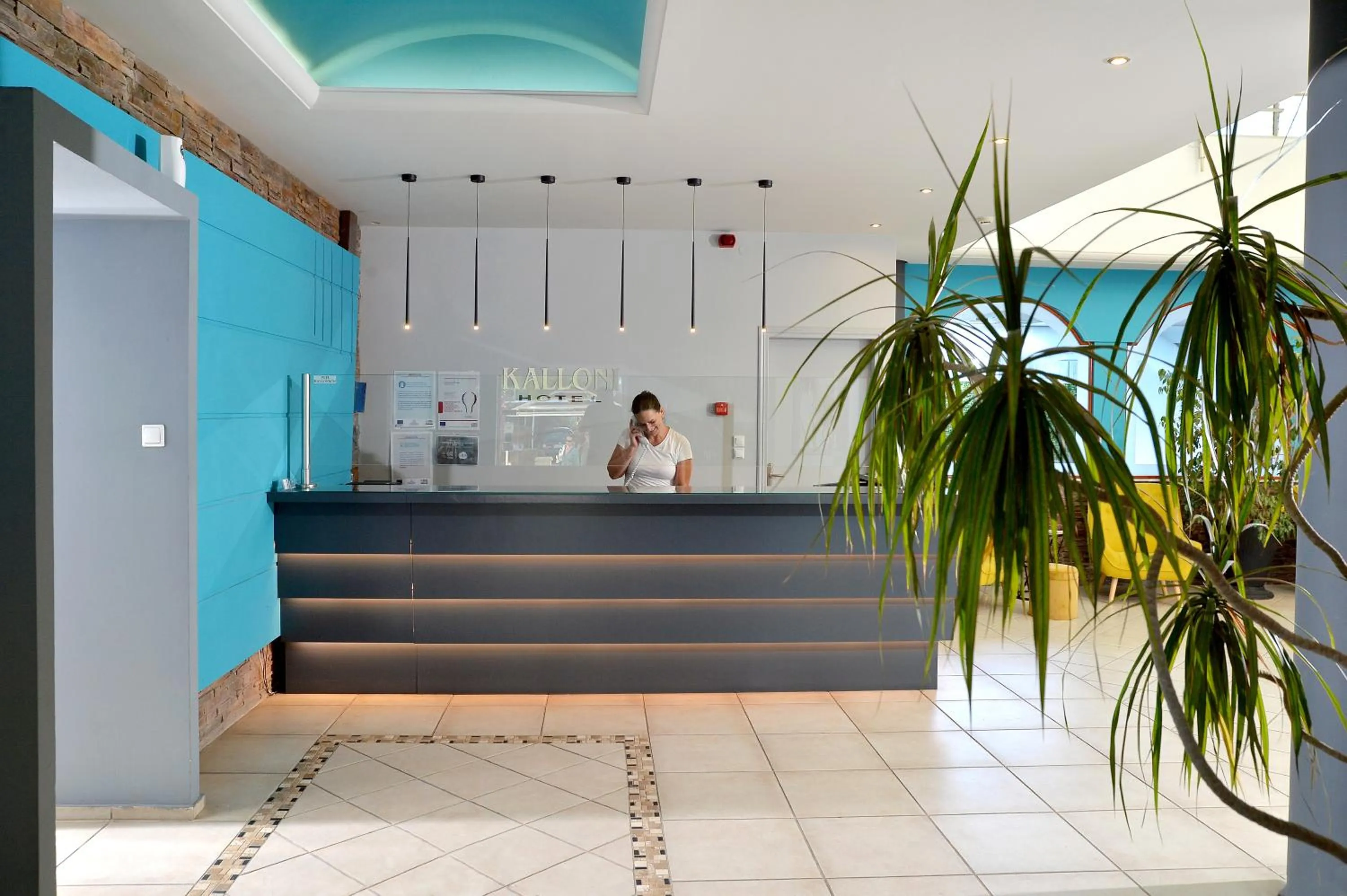 Living room in Hotel Kalloni