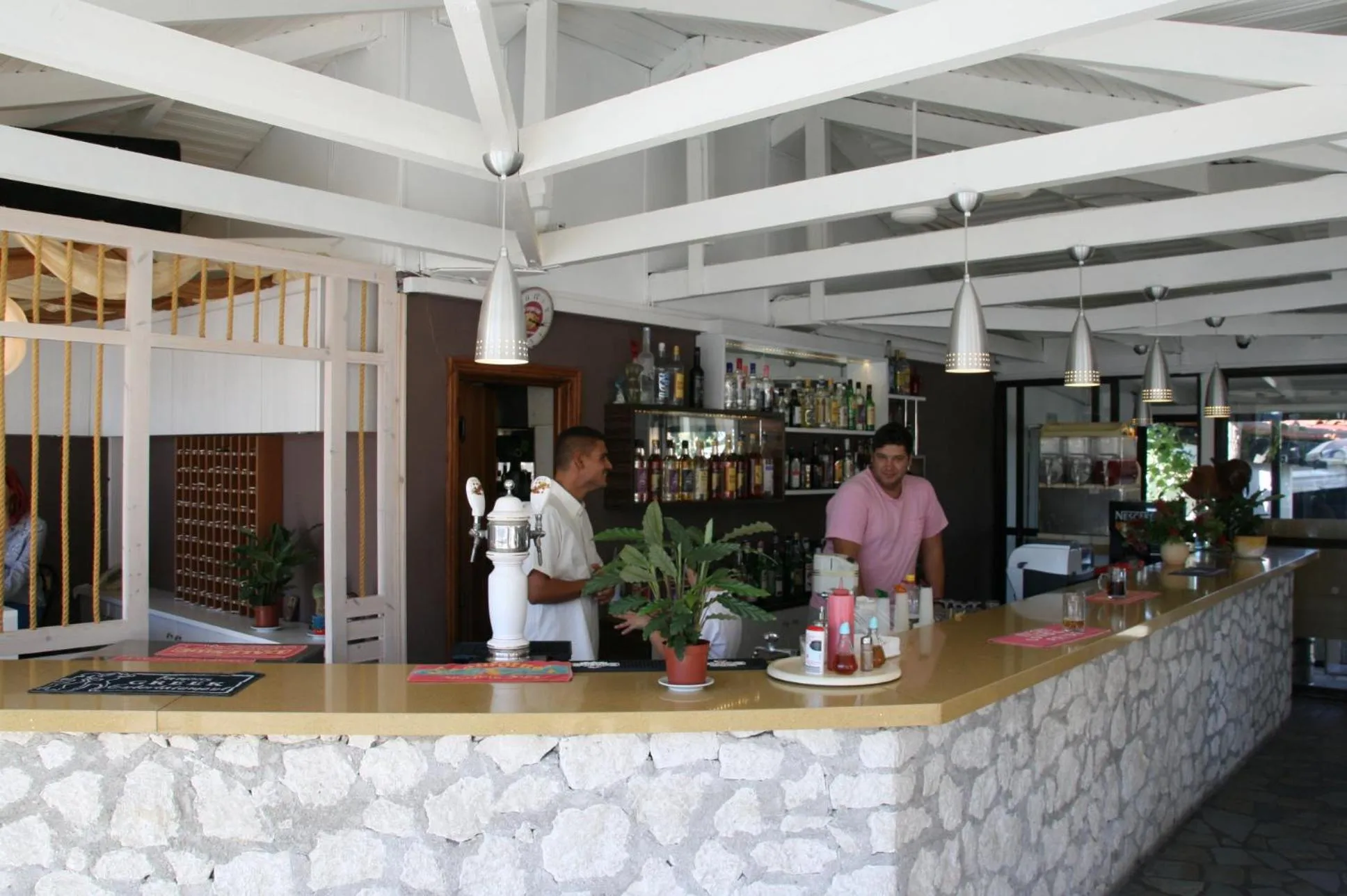 Lounge or bar in Village Inn Studios & Family Apartments