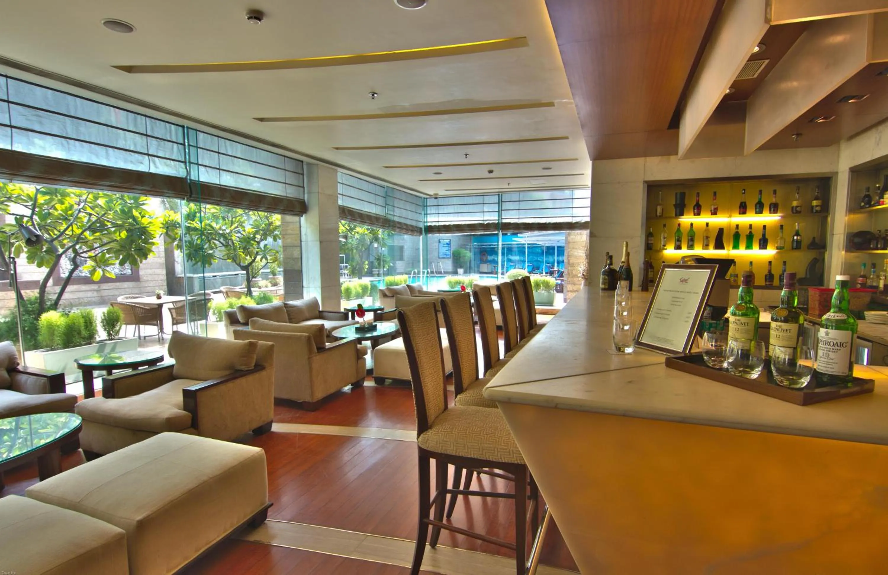 Lounge or bar in Jaypee Siddharth