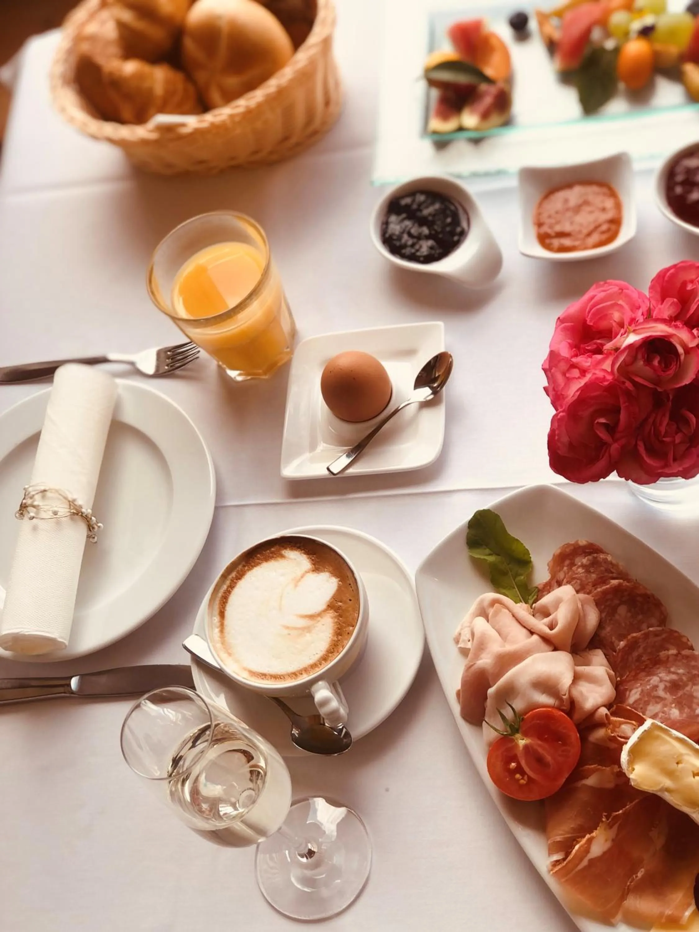 Food and drinks in Hotel Alpenland