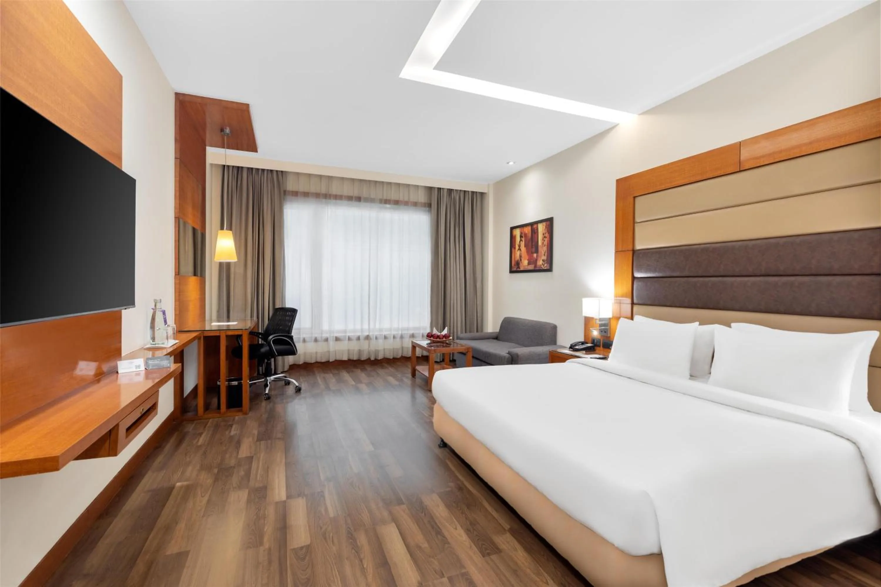 Bedroom, Bed in Country Inn & Suites by Radisson, Gurugram Sector 12