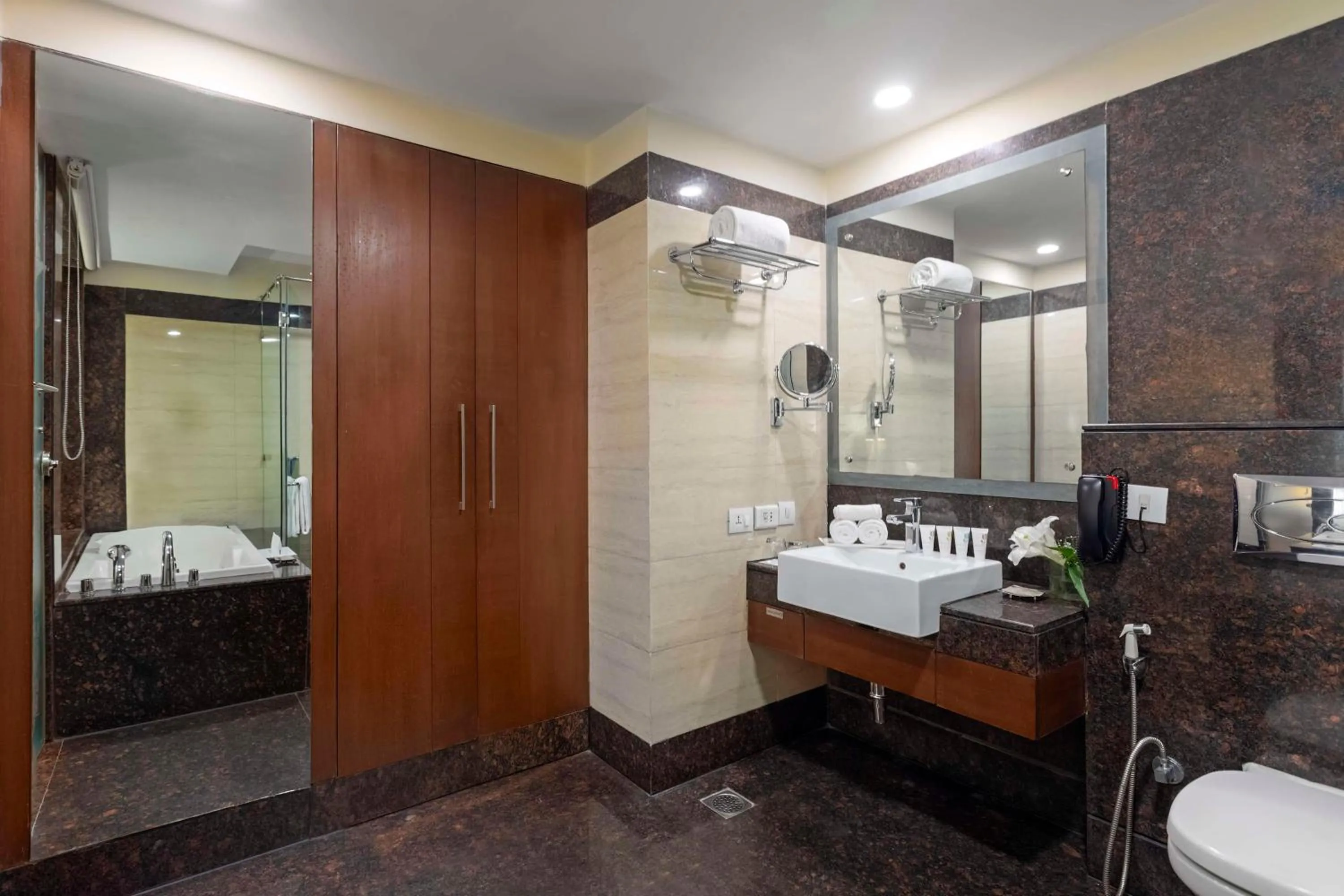 Bathroom in Country Inn & Suites by Radisson, Gurugram Sector 12