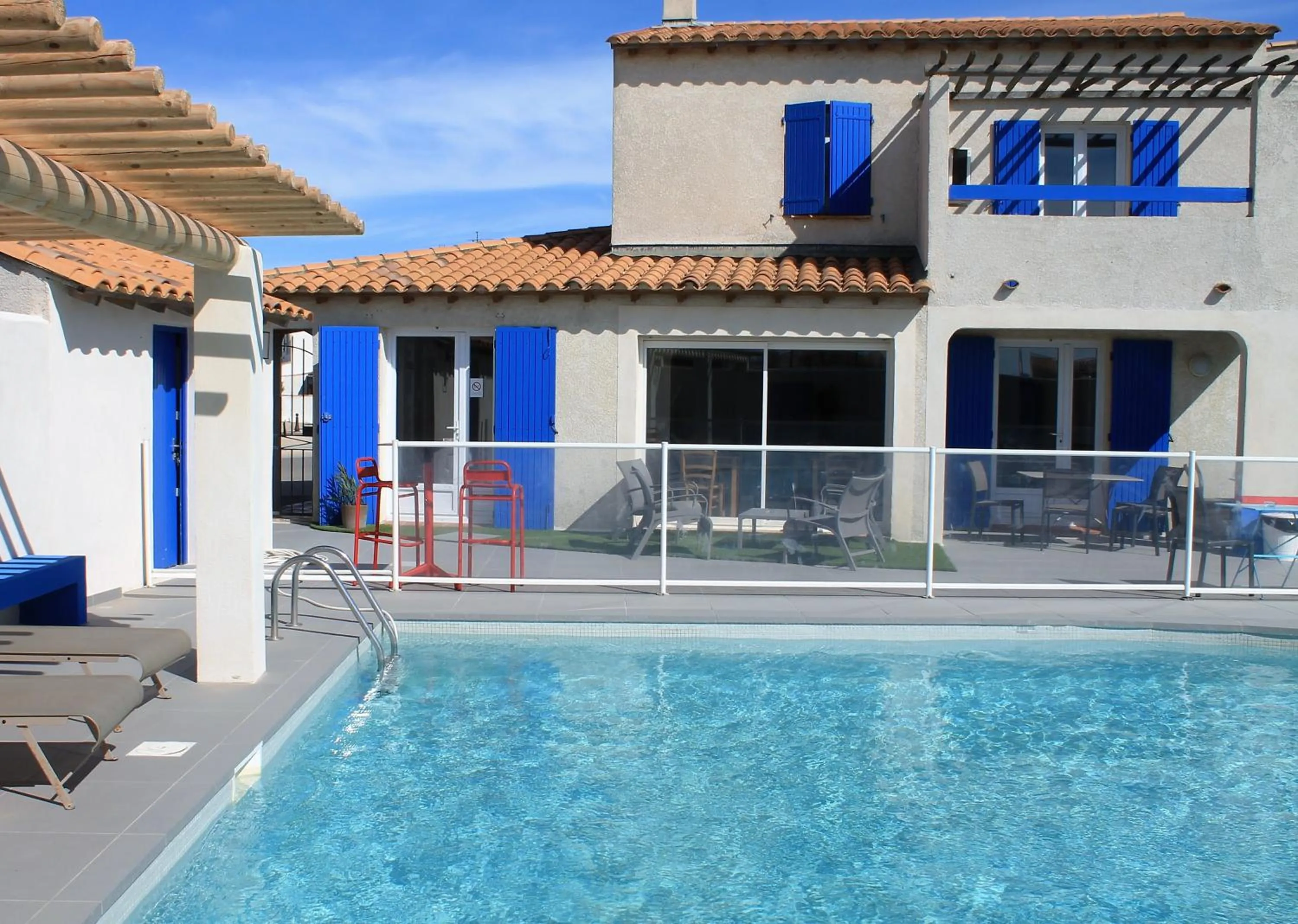 Property building in Hotel Le Bleu Marine