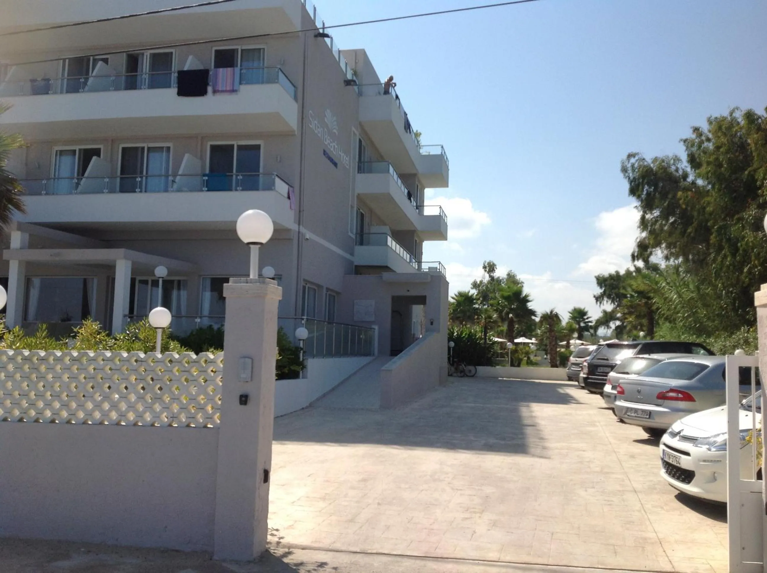 Facade/entrance in Sidari Beach Hotel