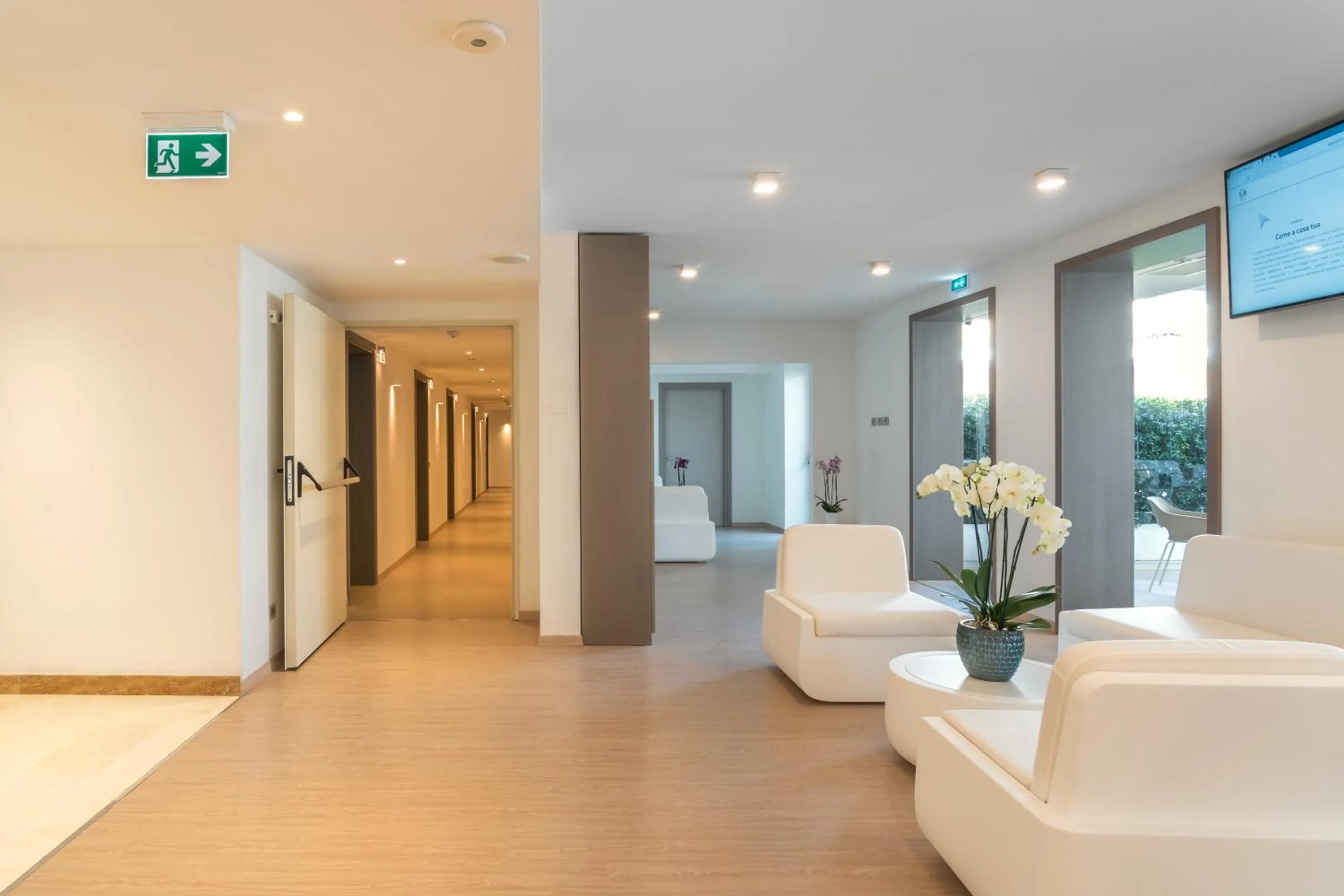 Lobby or reception in Hotel Stele di Nora