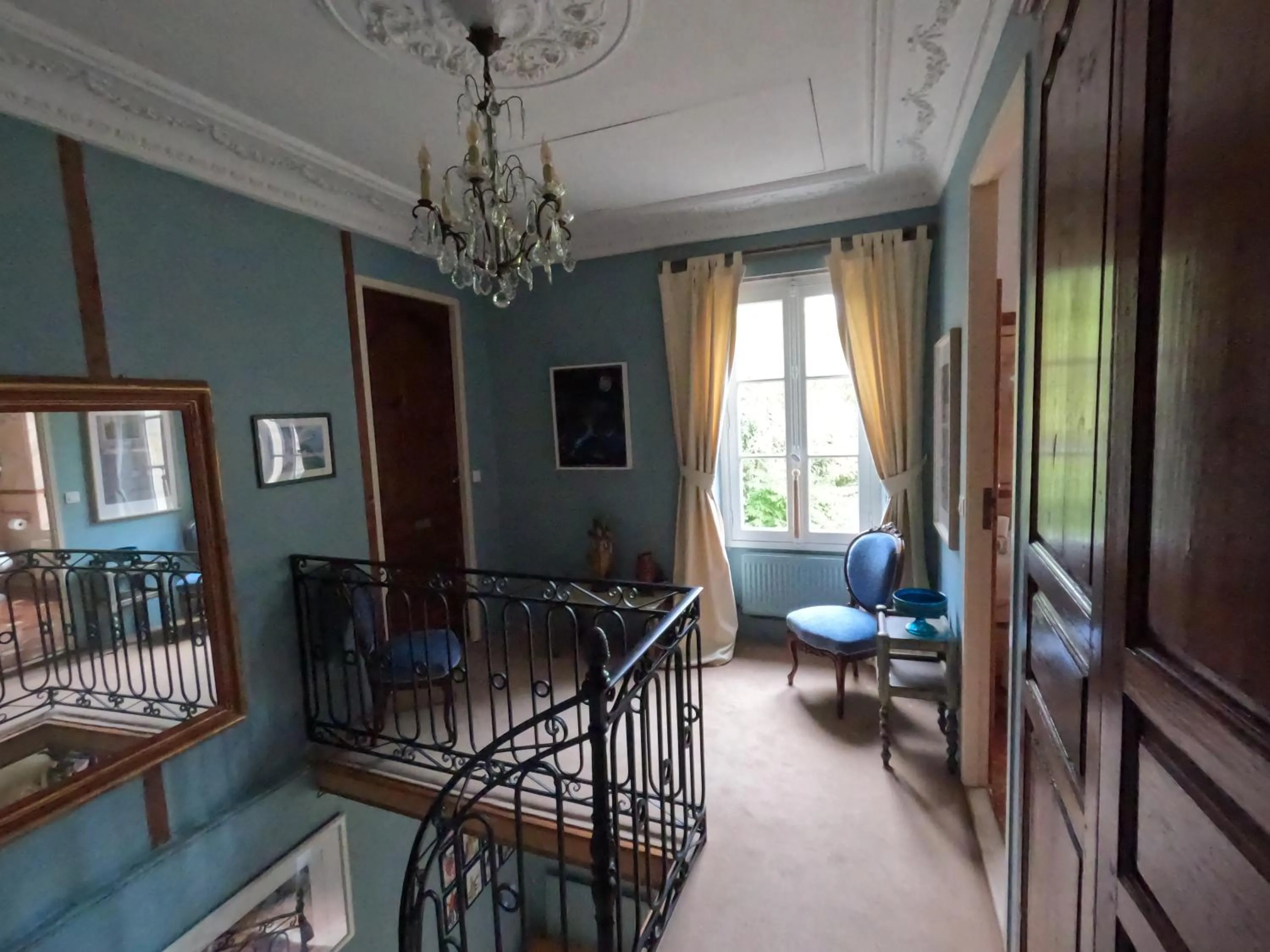 Decorative detail in Domaine des Monges