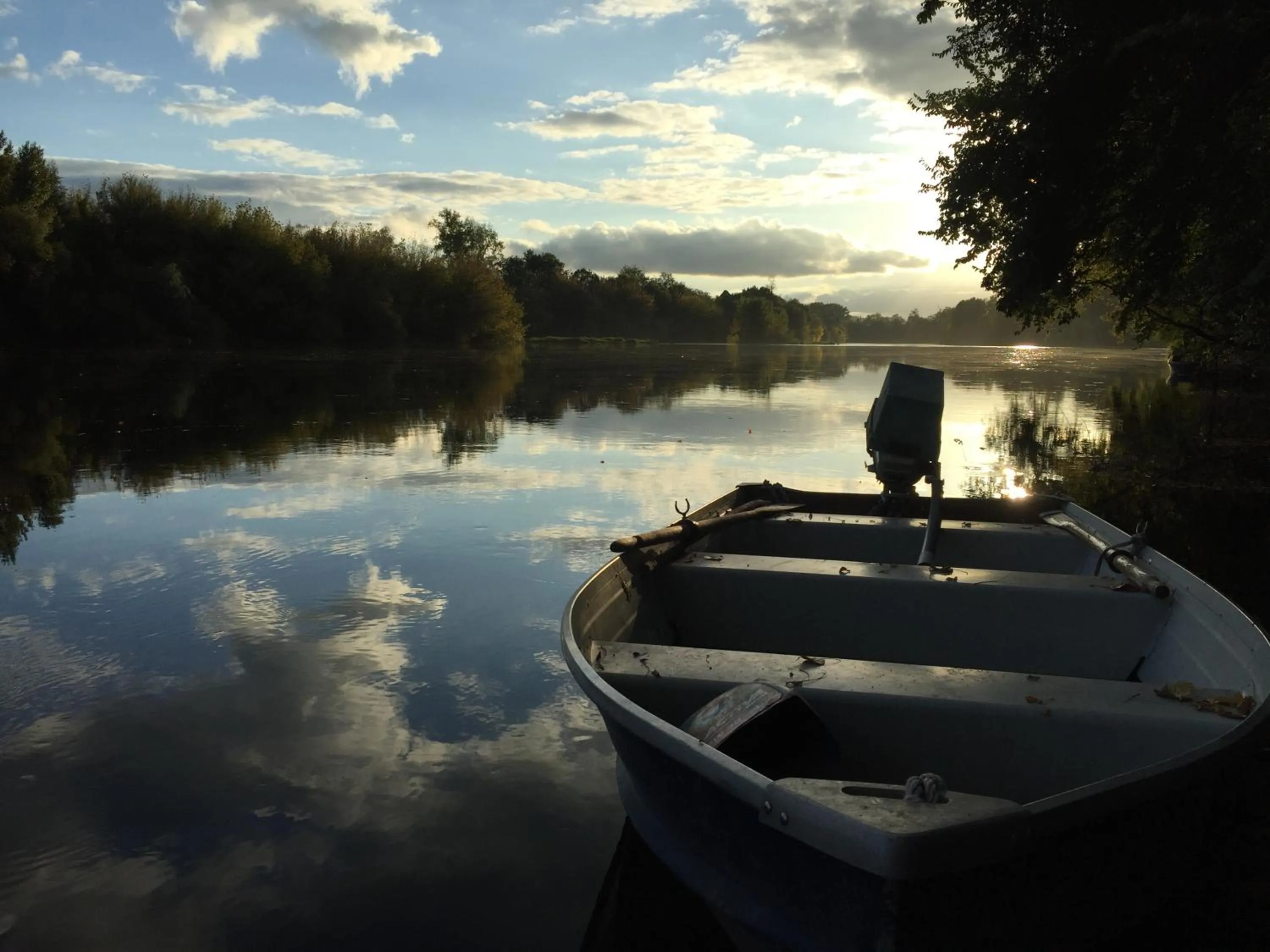 River view in Domaine des Monges