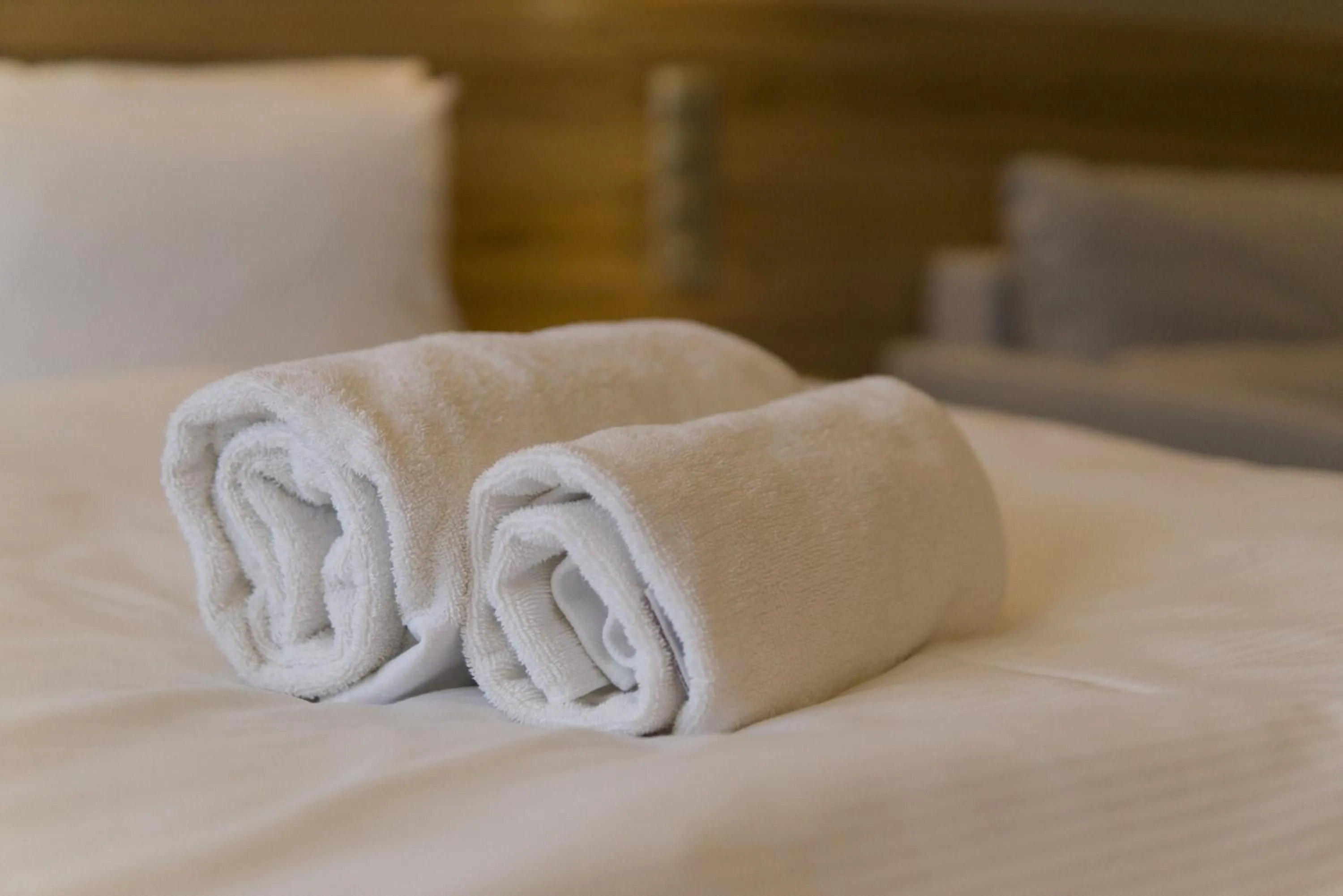 towels, Bed in Baltic Plaza Hotel Medi Spa