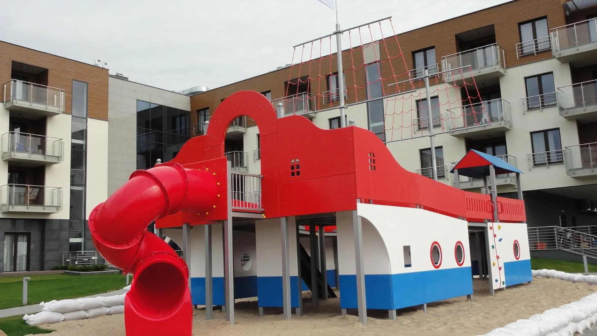 Children play ground in Baltic Plaza Hotel Medi Spa