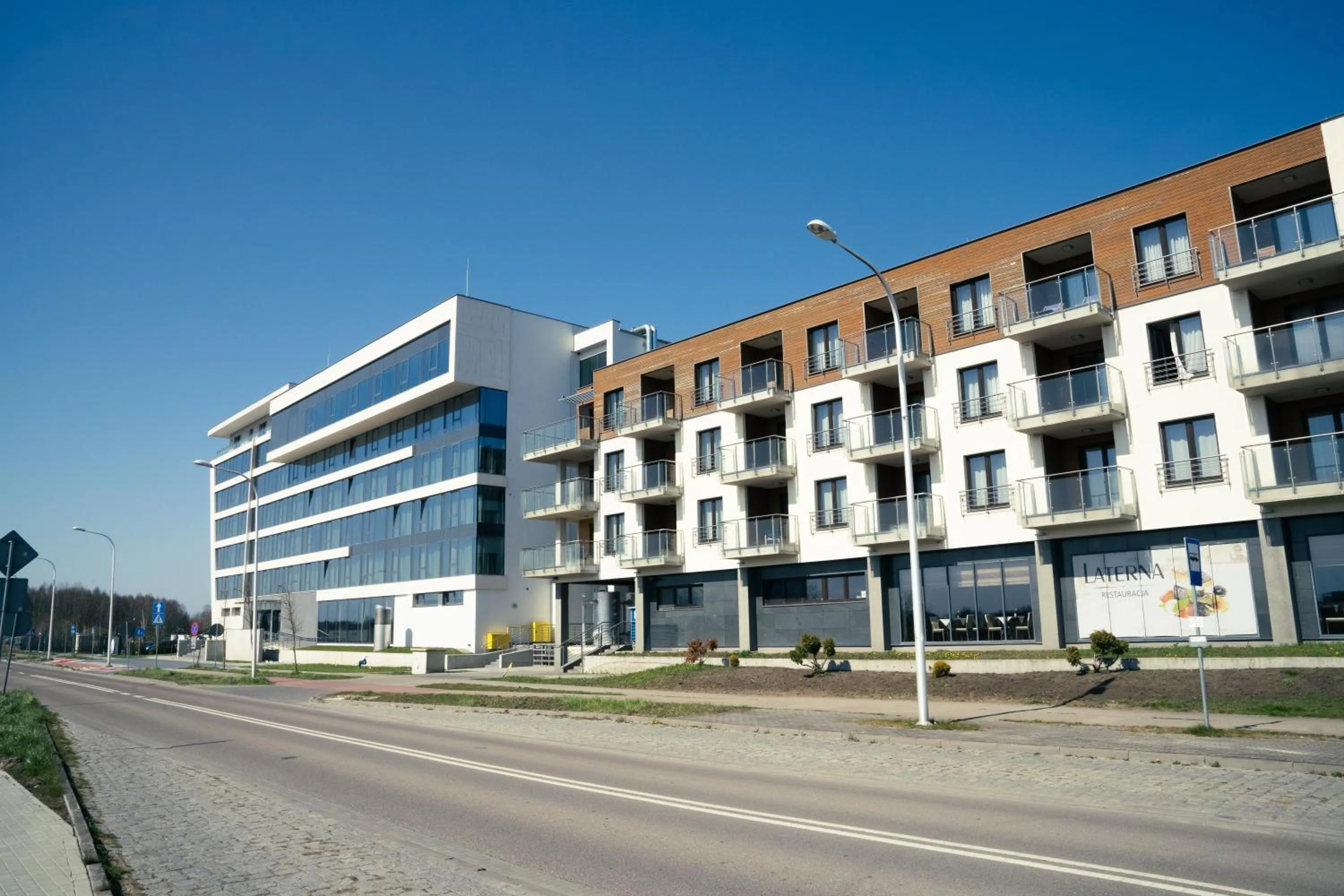 Property building in Baltic Plaza Hotel Medi Spa