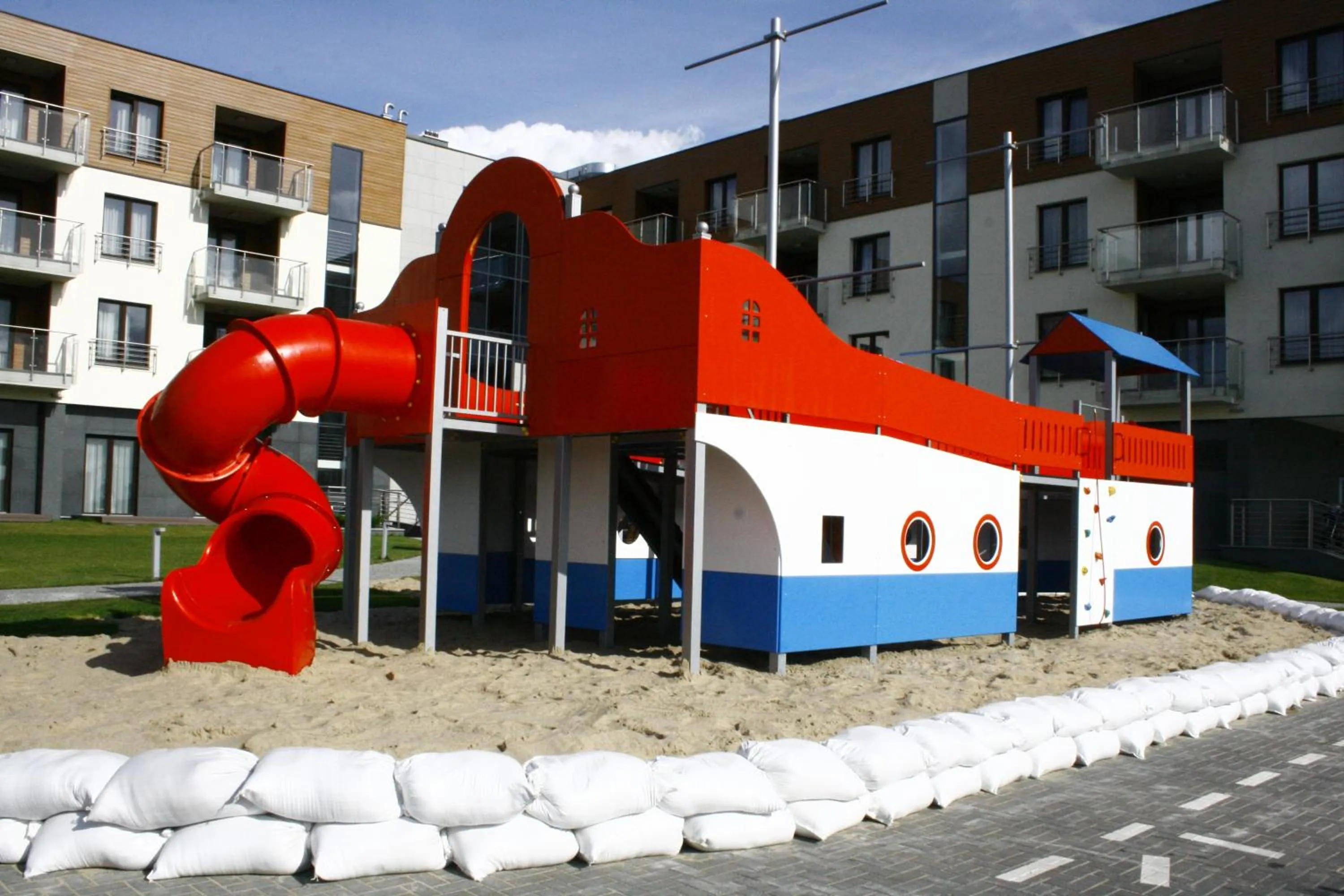 Children play ground in Baltic Plaza Hotel Medi Spa