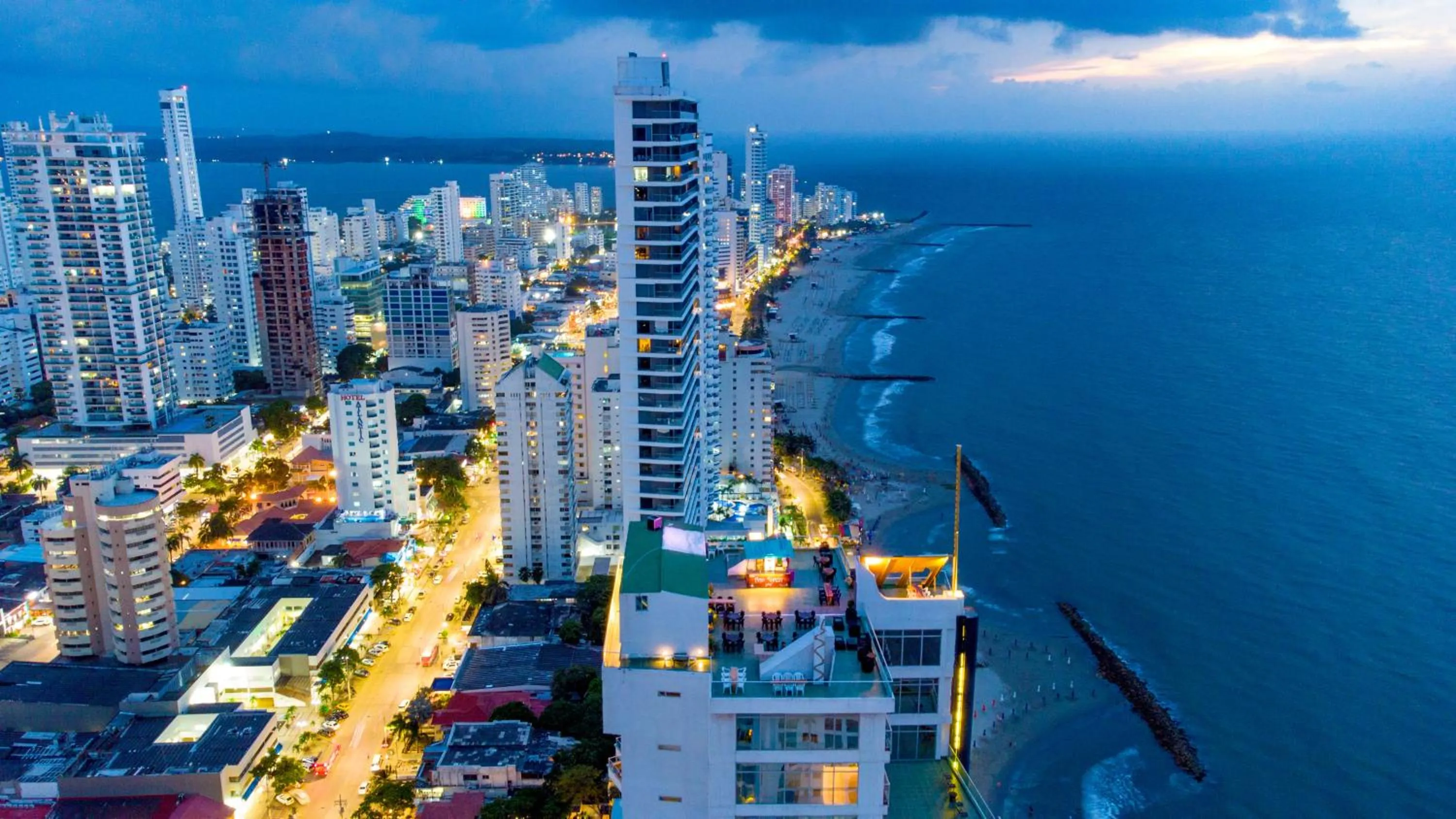 Street view in Hotel Cartagena Dubai