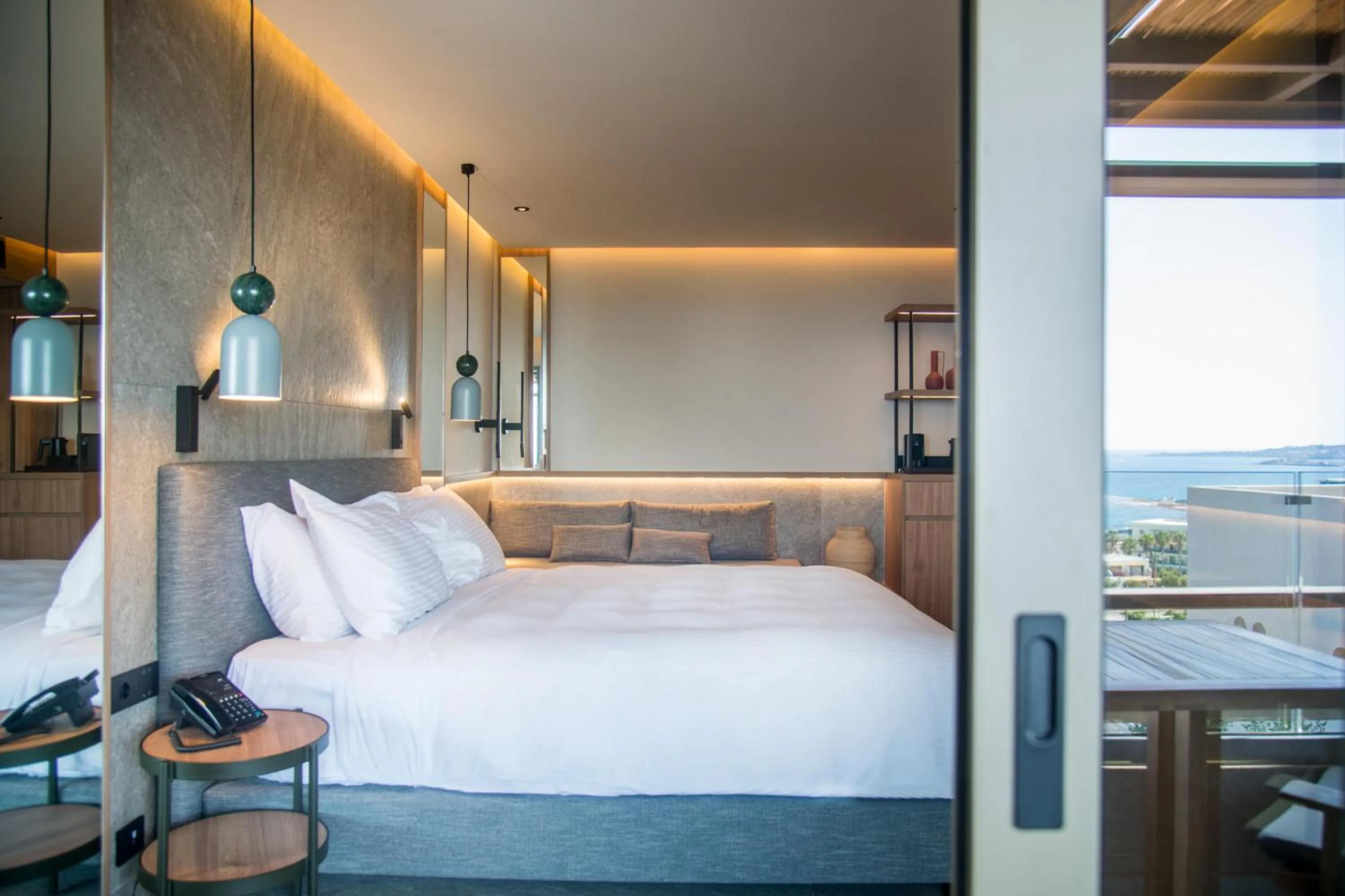 Photo of the whole room, Bed in KING MINOS RETREAT Resort & Spa