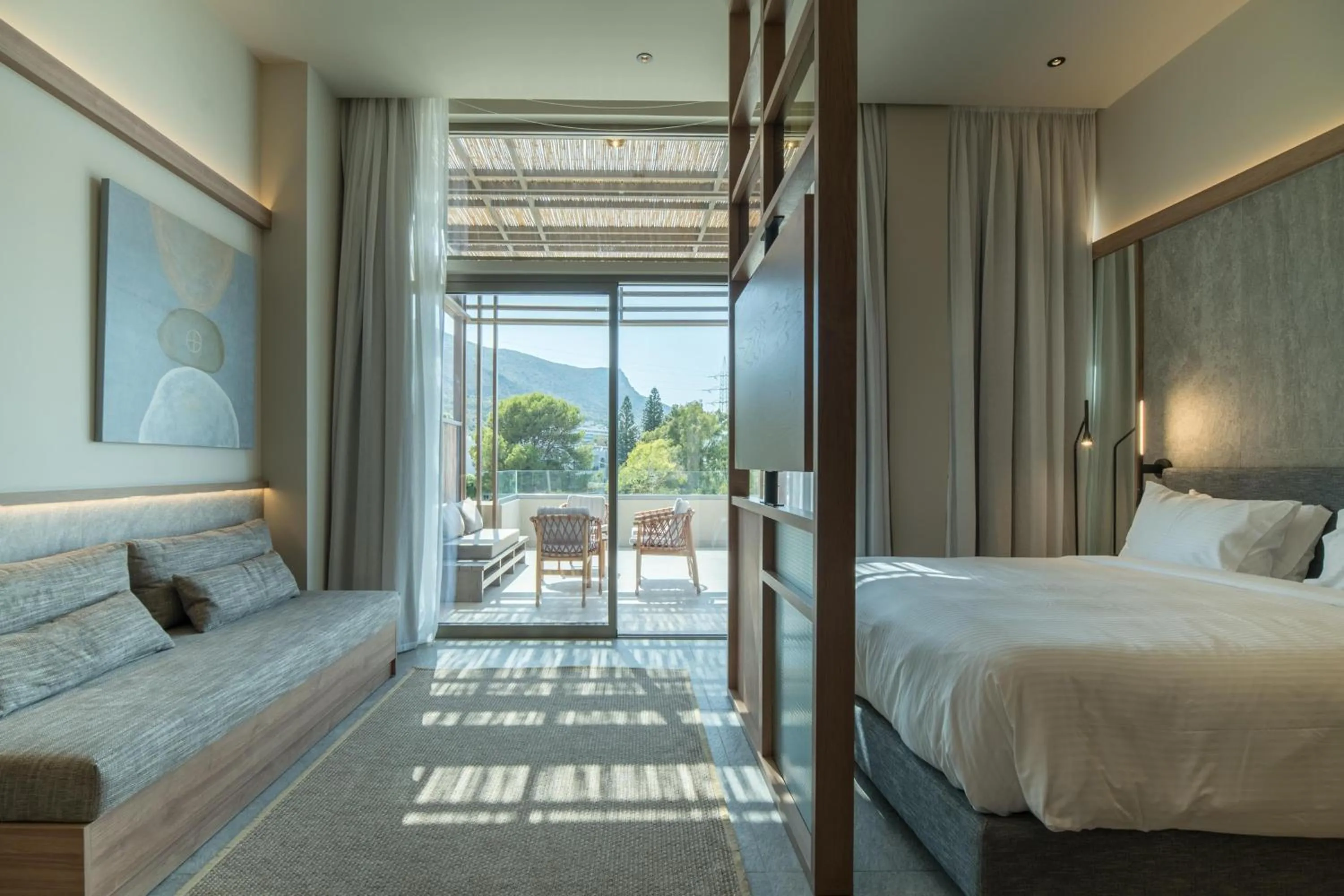 Photo of the whole room, Bed in KING MINOS RETREAT Resort & Spa