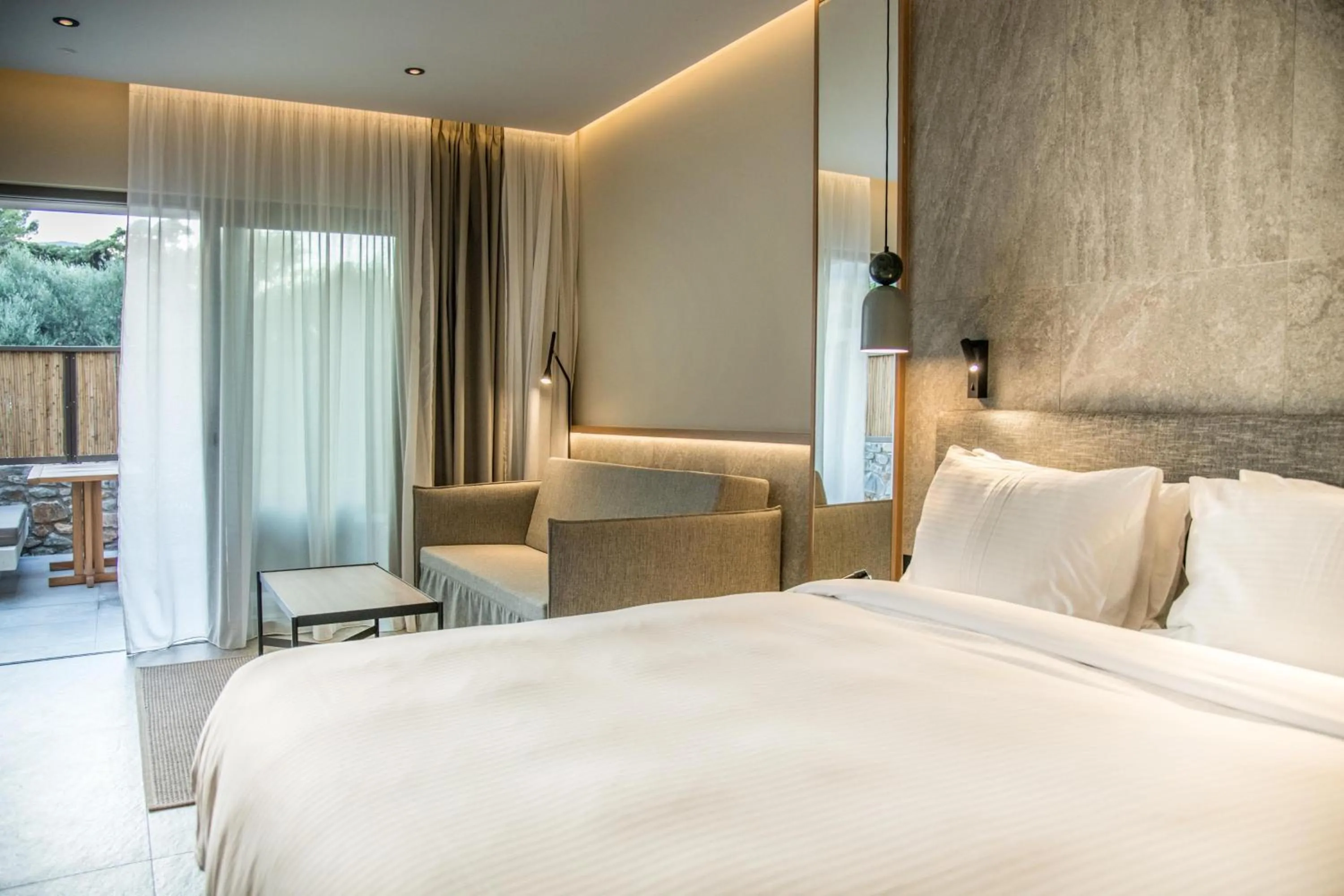 Photo of the whole room, Bed in KING MINOS RETREAT Resort & Spa