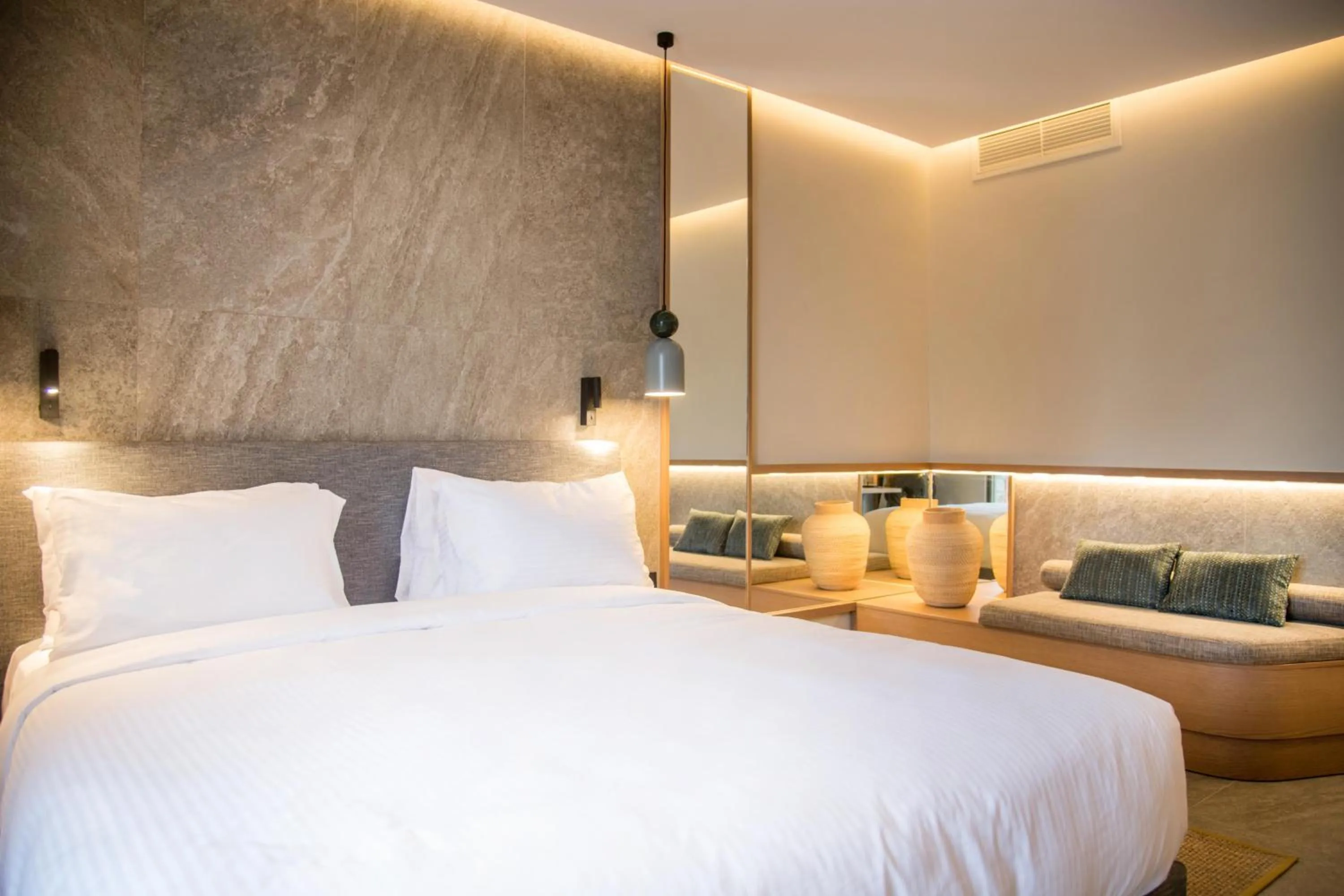 Photo of the whole room, Bed in KING MINOS RETREAT Resort & Spa