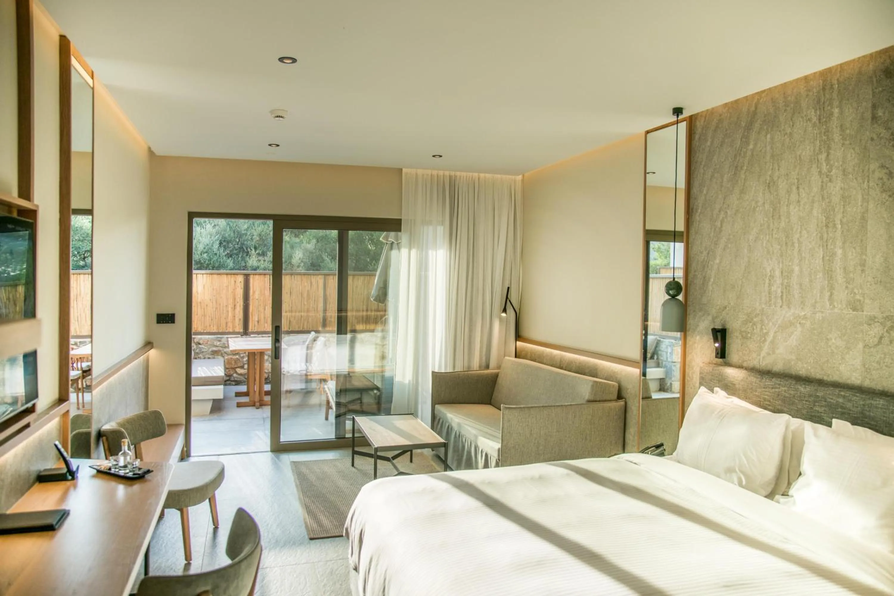 Photo of the whole room, Bed in KING MINOS RETREAT Resort & Spa