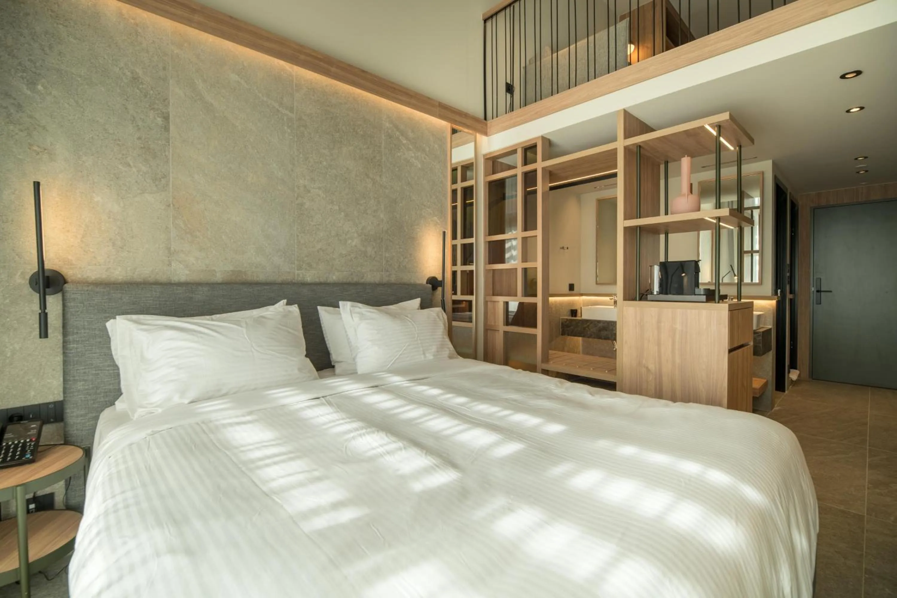 Photo of the whole room, Bed in KING MINOS RETREAT Resort & Spa