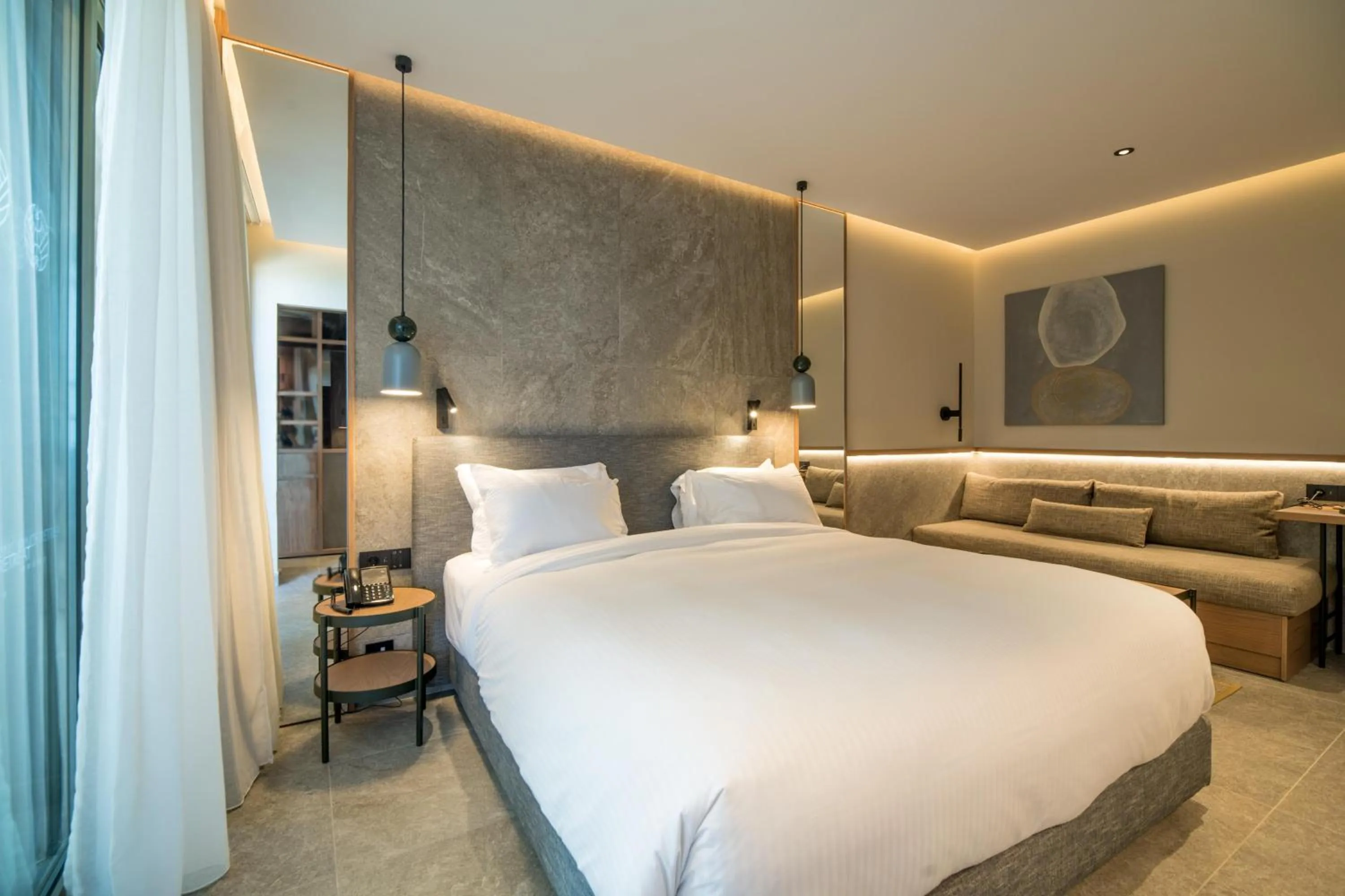 Photo of the whole room, Bed in KING MINOS RETREAT Resort & Spa