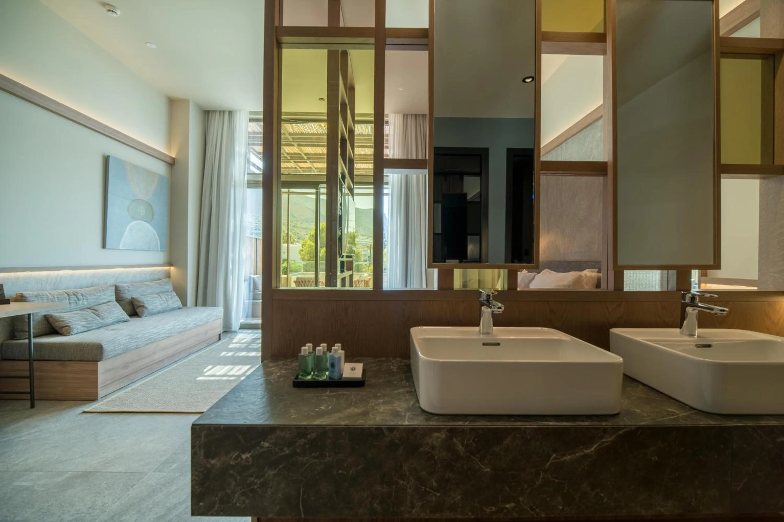 Bathroom in KING MINOS RETREAT Resort & Spa