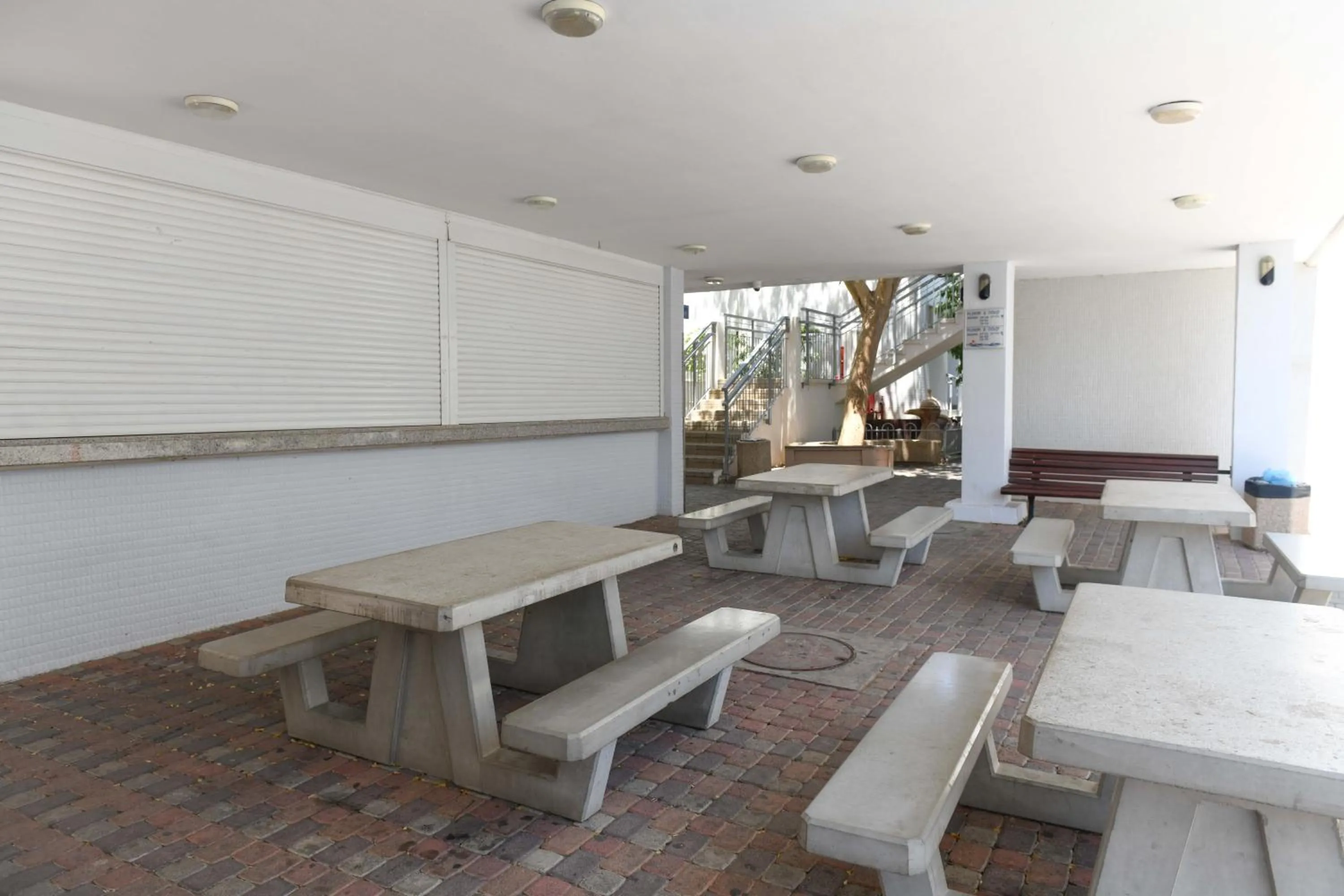 Seating area in HI - Eilat Hostel