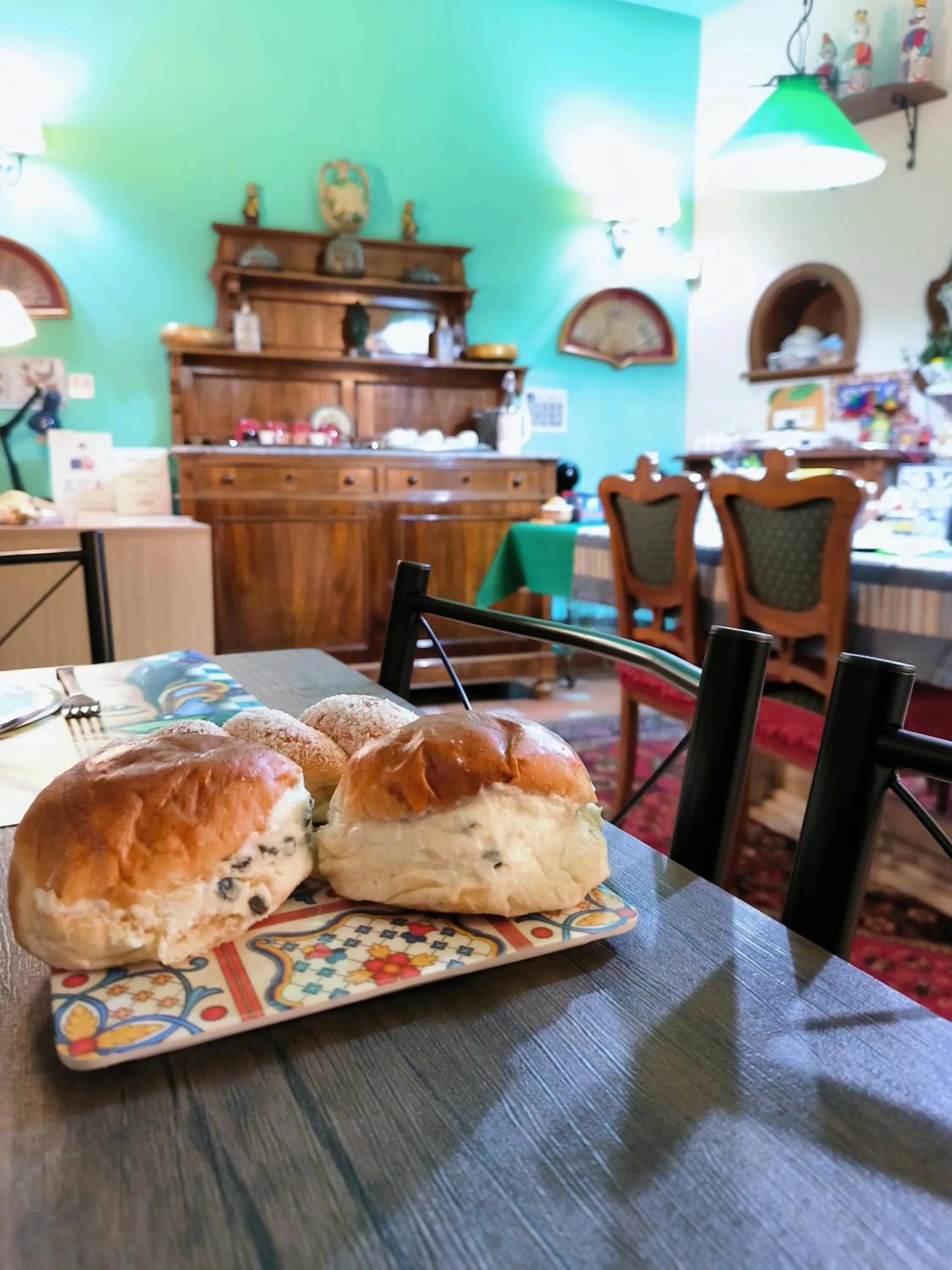 Food and drinks in Vittorio Emanuele Rooms di Prinzi