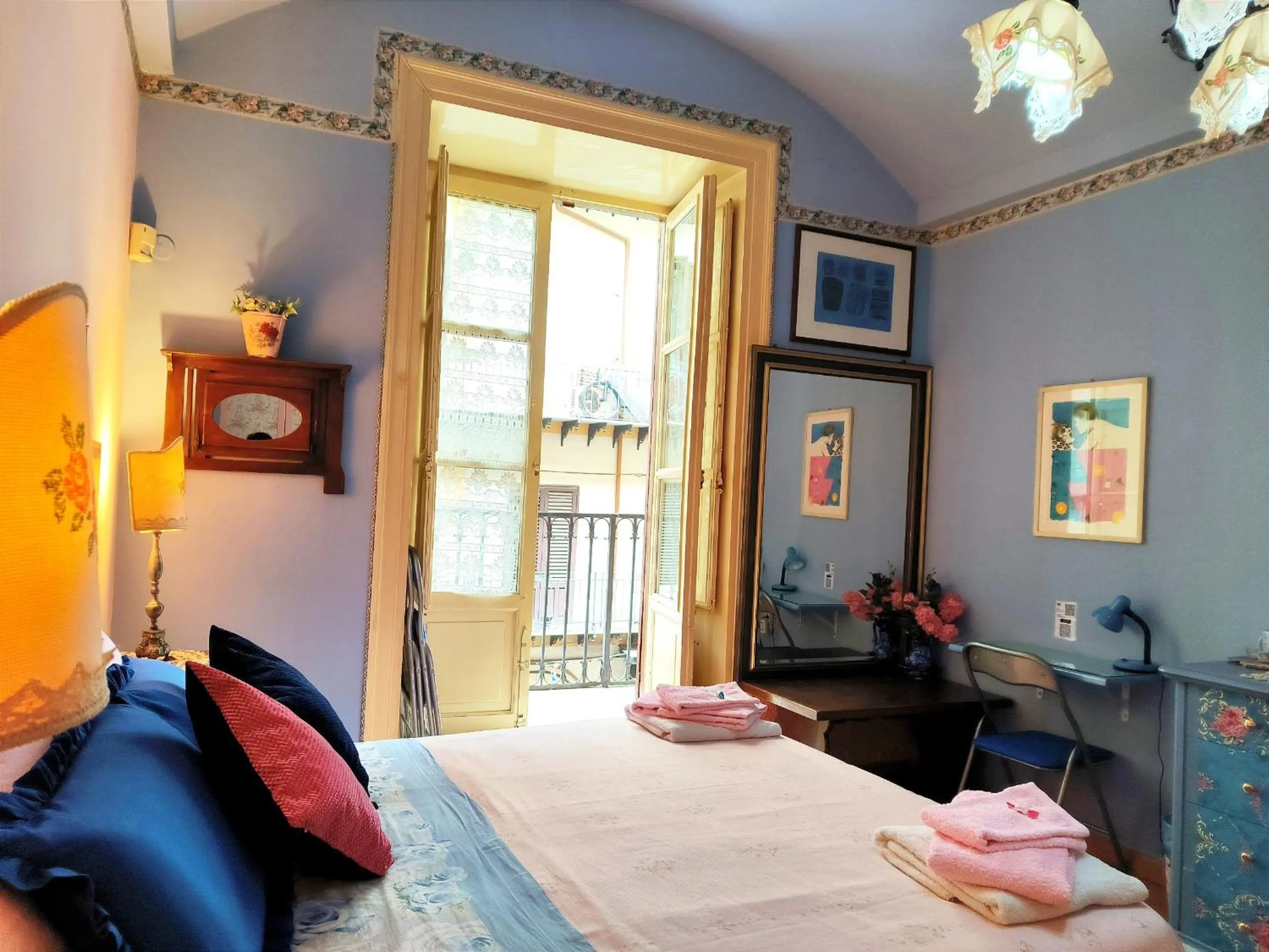 Bed in Vittorio Emanuele Rooms di Prinzi