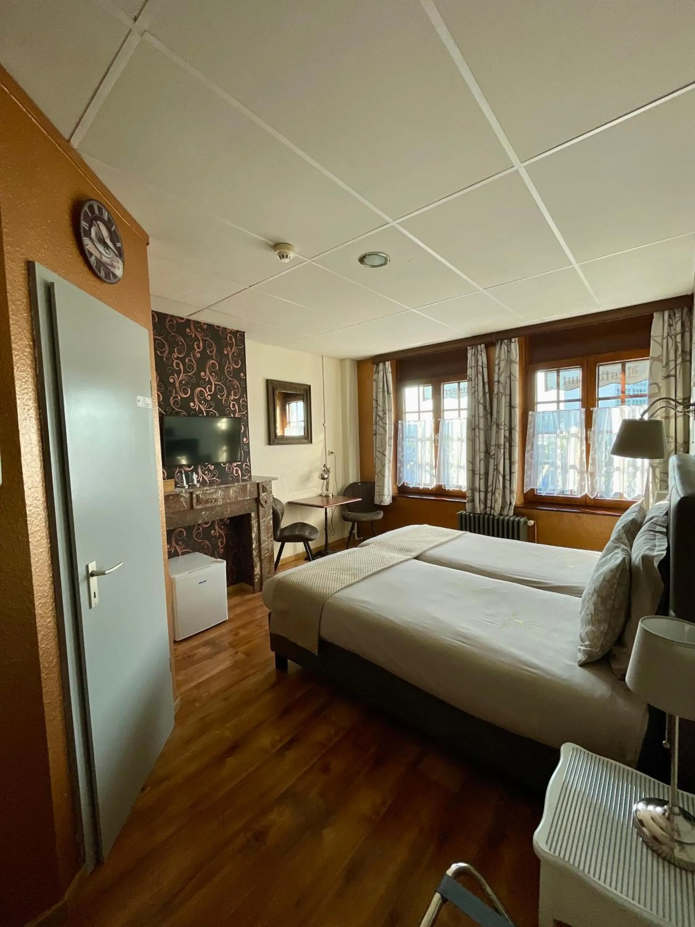 Bed in Hotel Des Ardennes