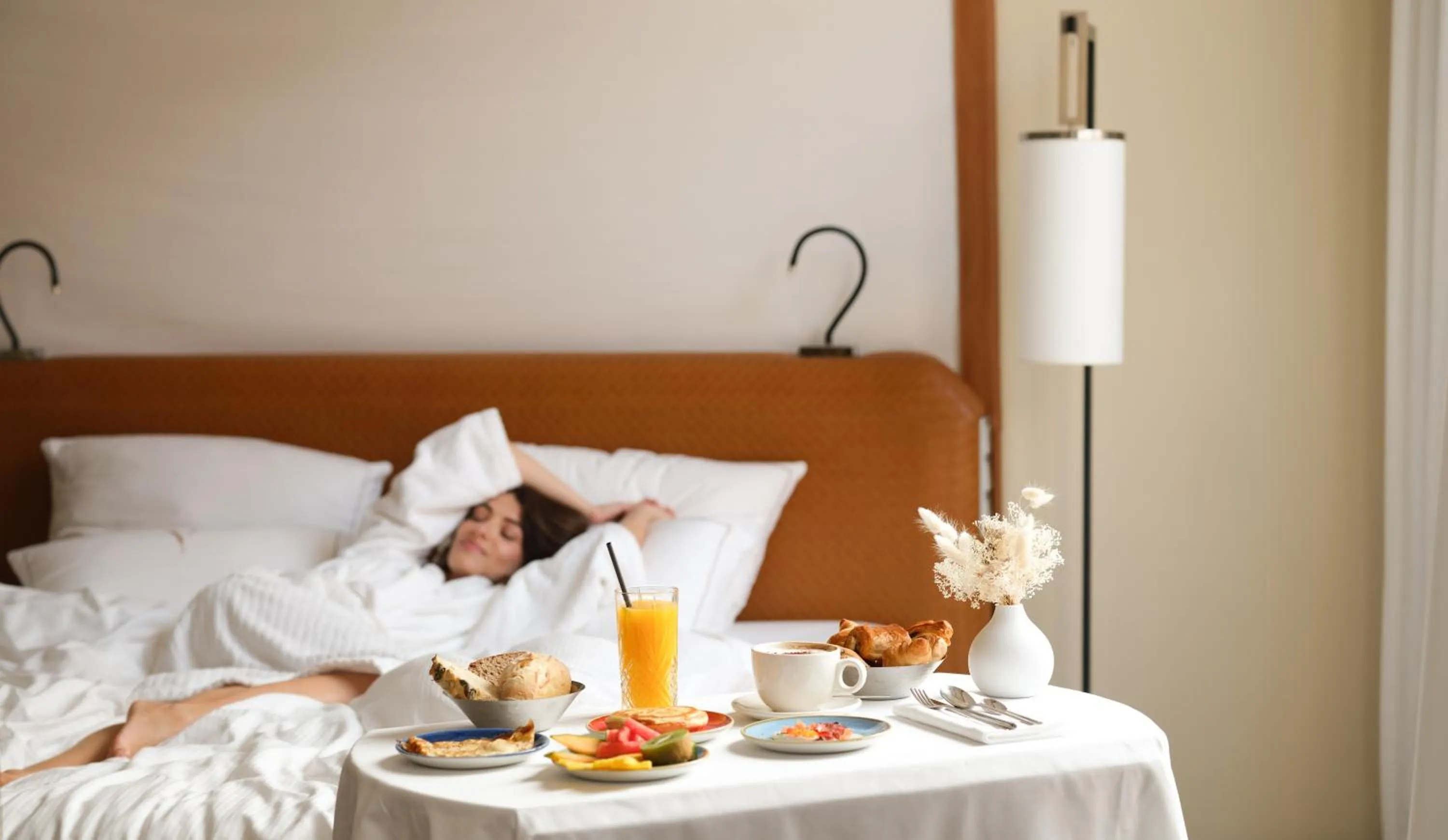 People, Bed in Five Seas by Inwood Hotels