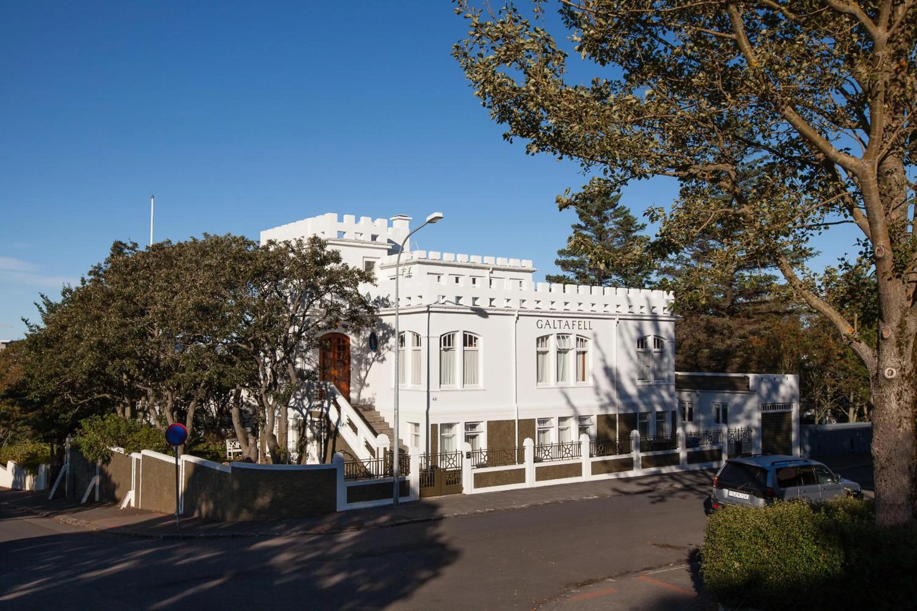 Property building in Guesthouse Galtafell