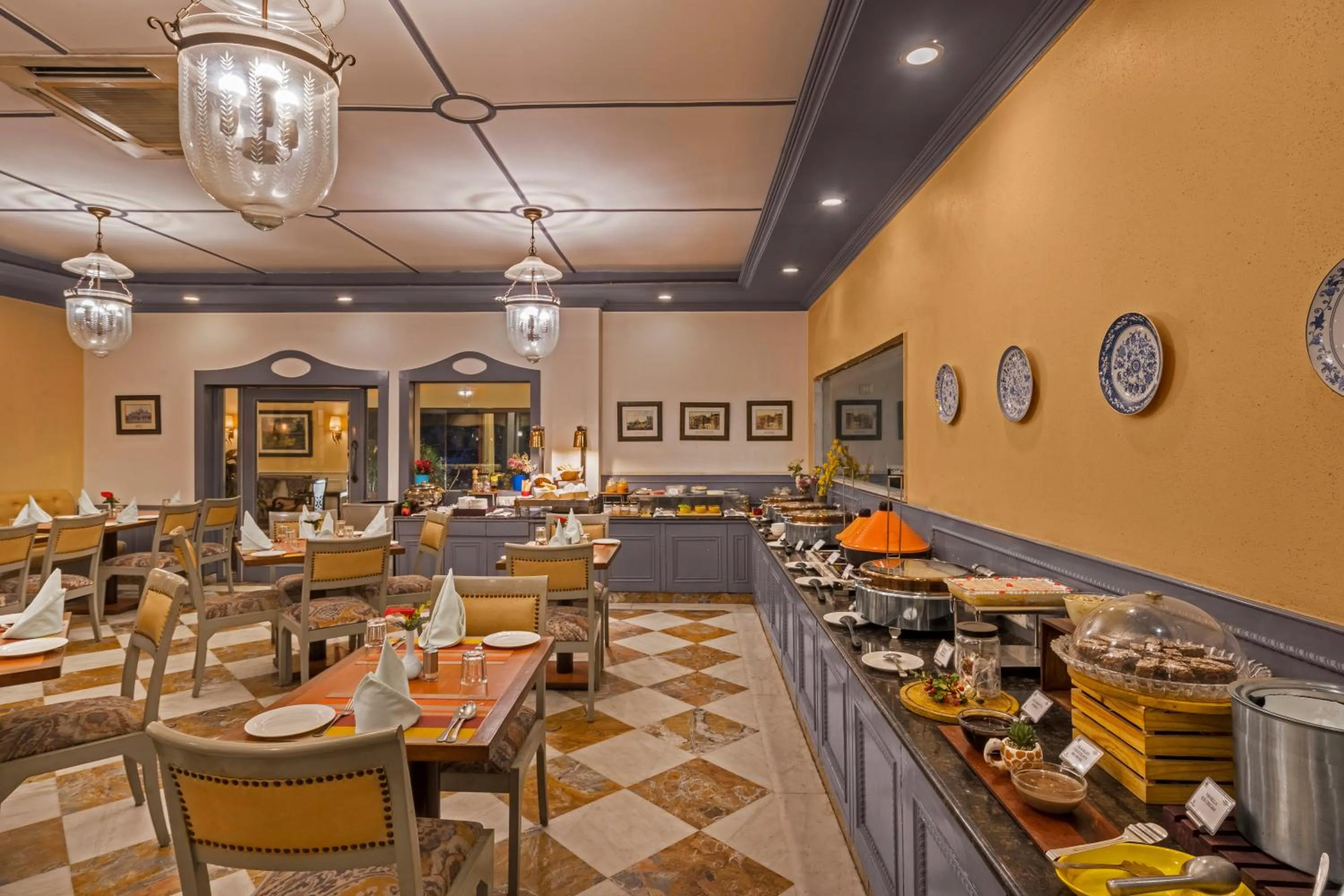 Restaurant/places to eat in The Manor Kashipur by Leisure Hotels