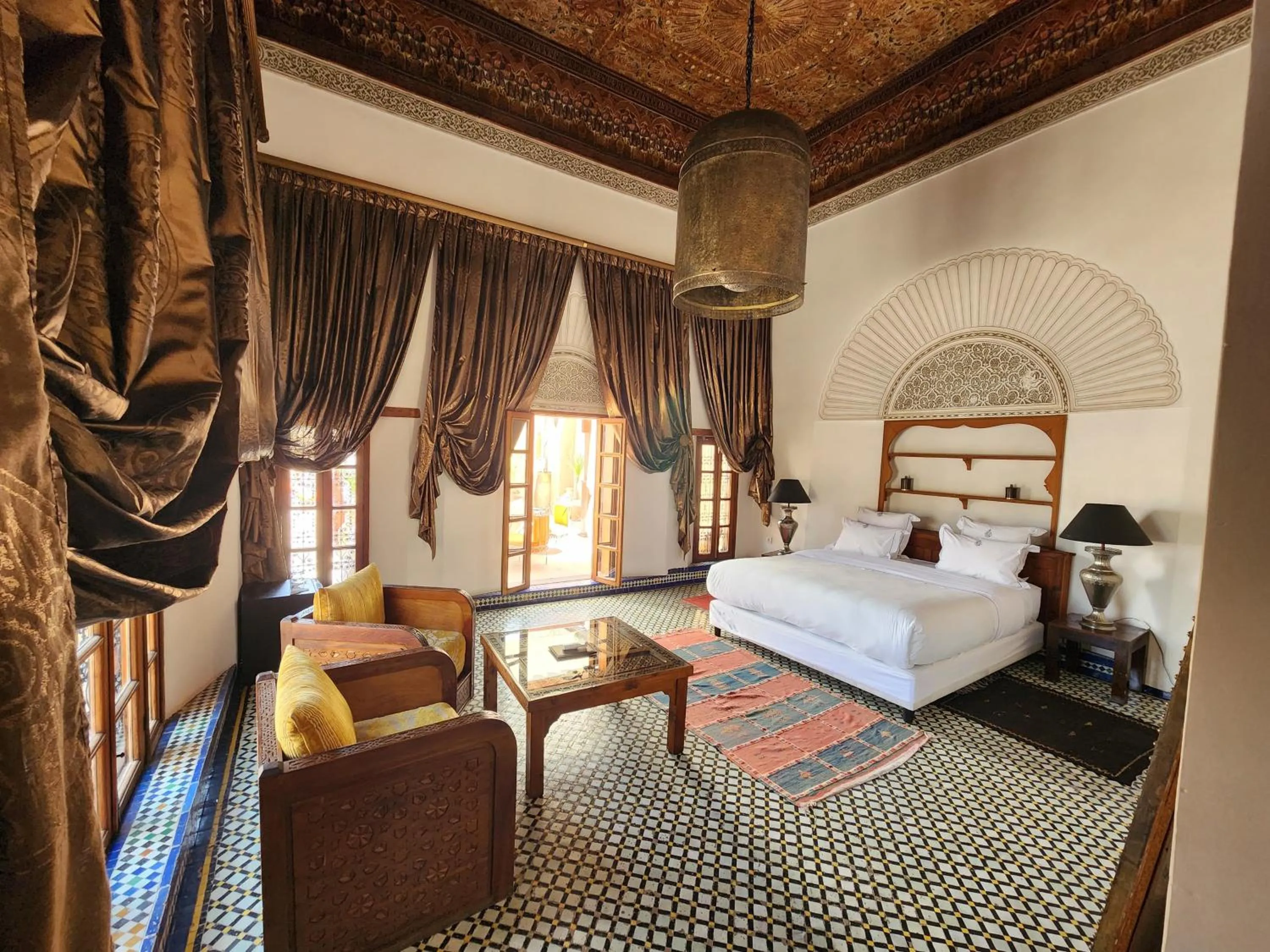 Bed in Riad Said