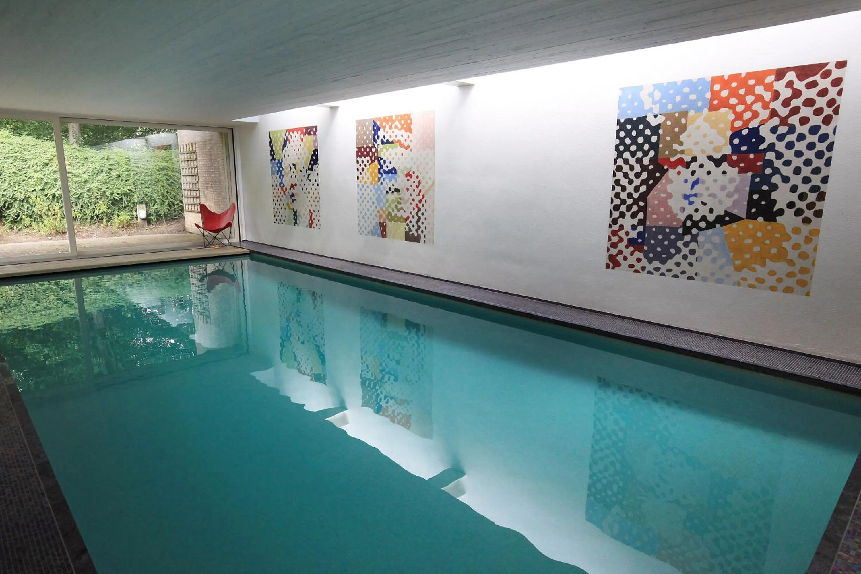 Swimming pool in La Petite Bruyere De Renaix