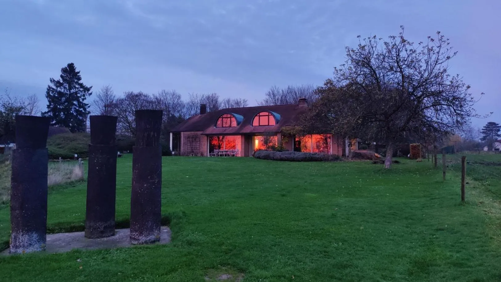 Natural landscape in La Petite Bruyere De Renaix