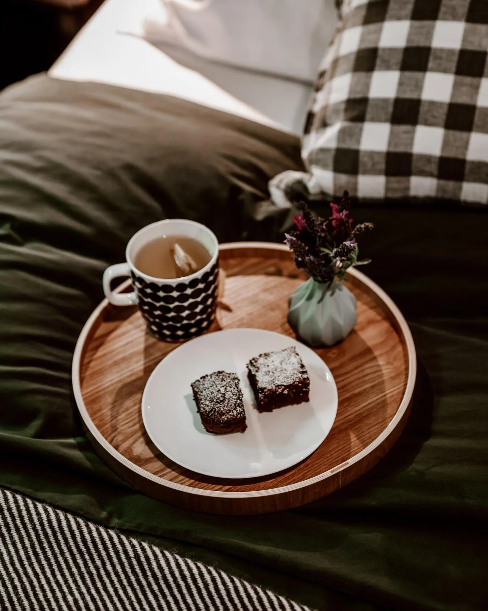 Coffee/tea facilities, Bed in Finnview House